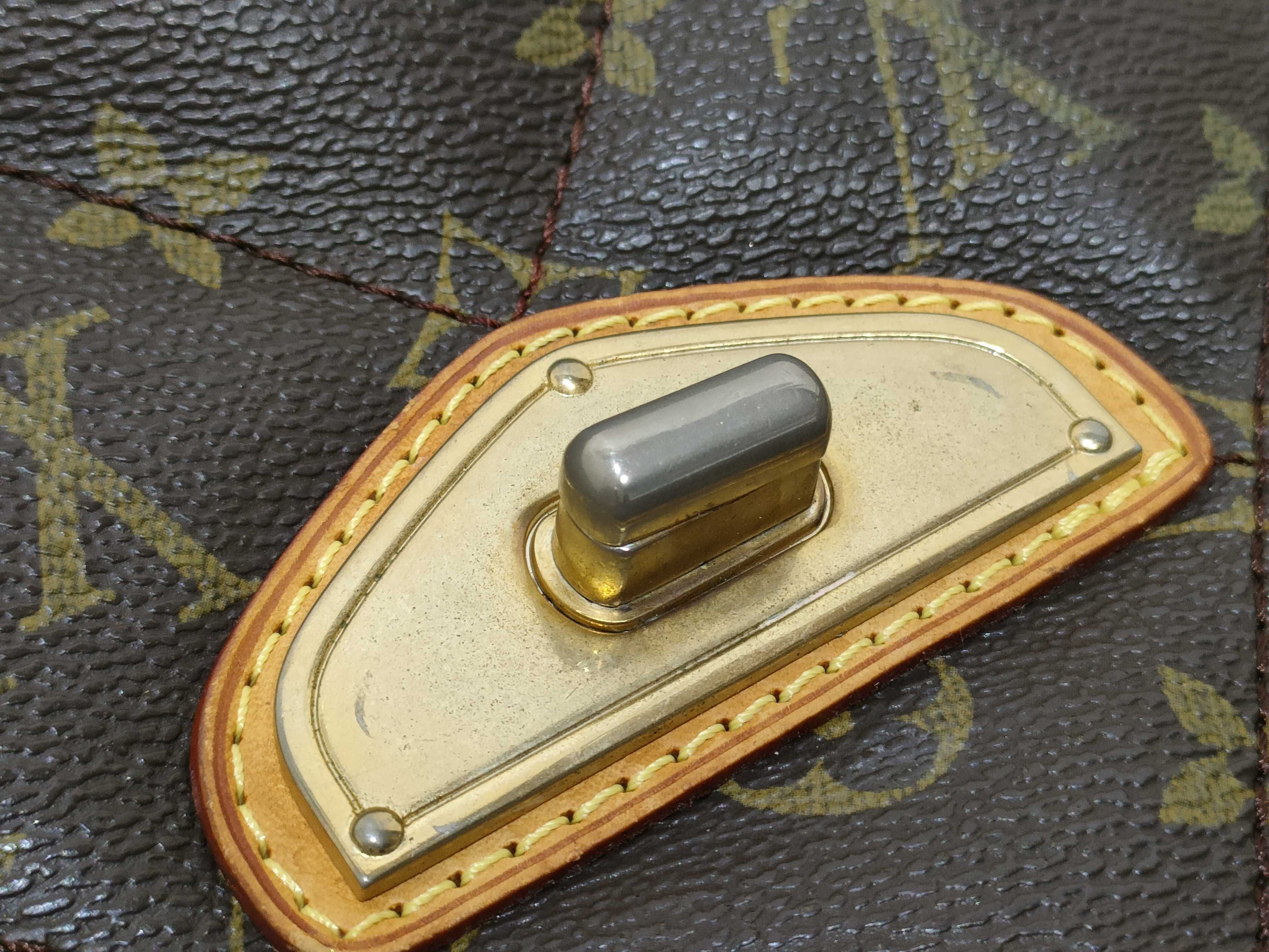 Monogram Louis Vuitton City Bag, plated shoulder bag — view 12
