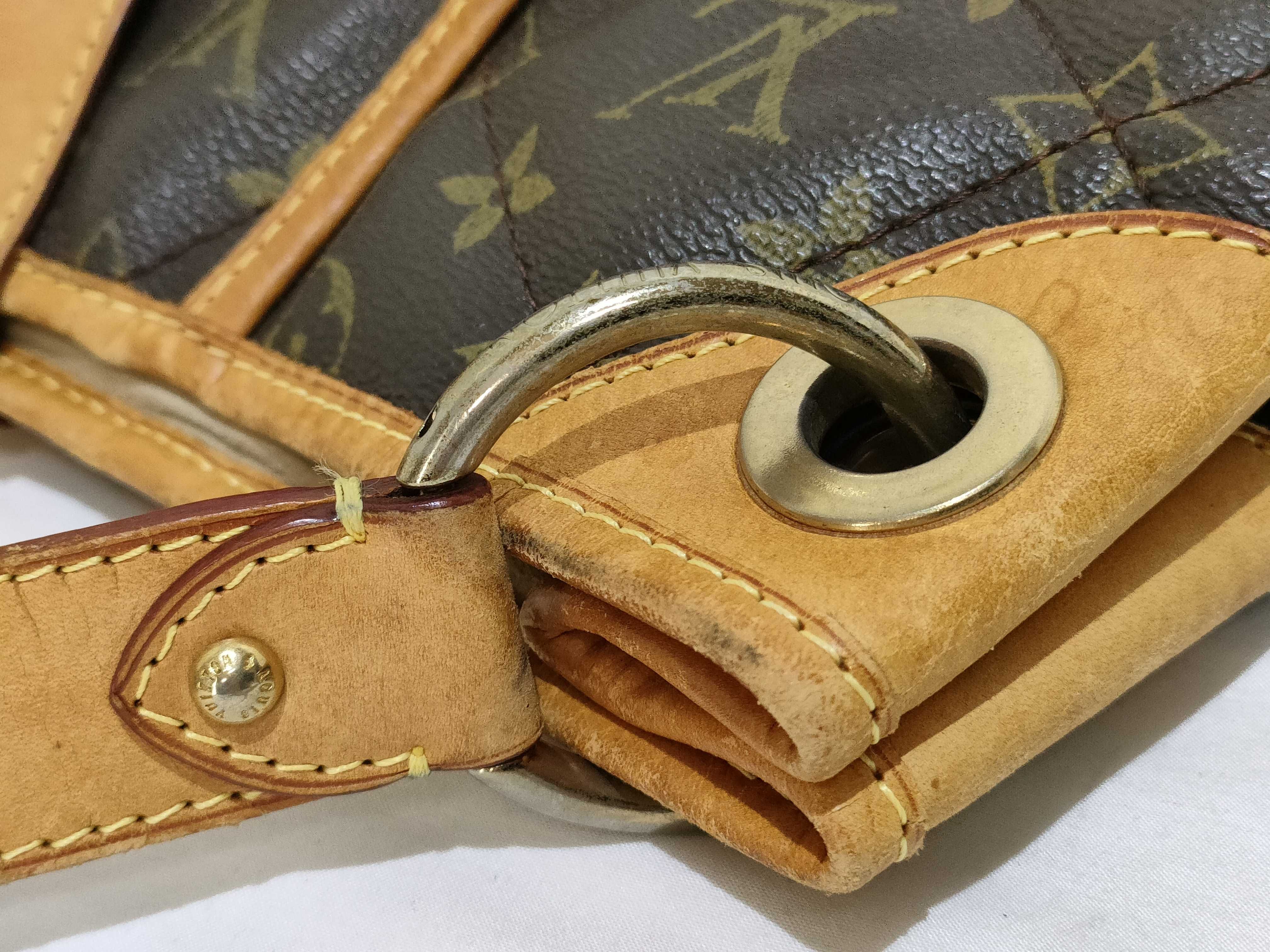 Monogram Louis Vuitton City Bag, plated shoulder bag — view 5