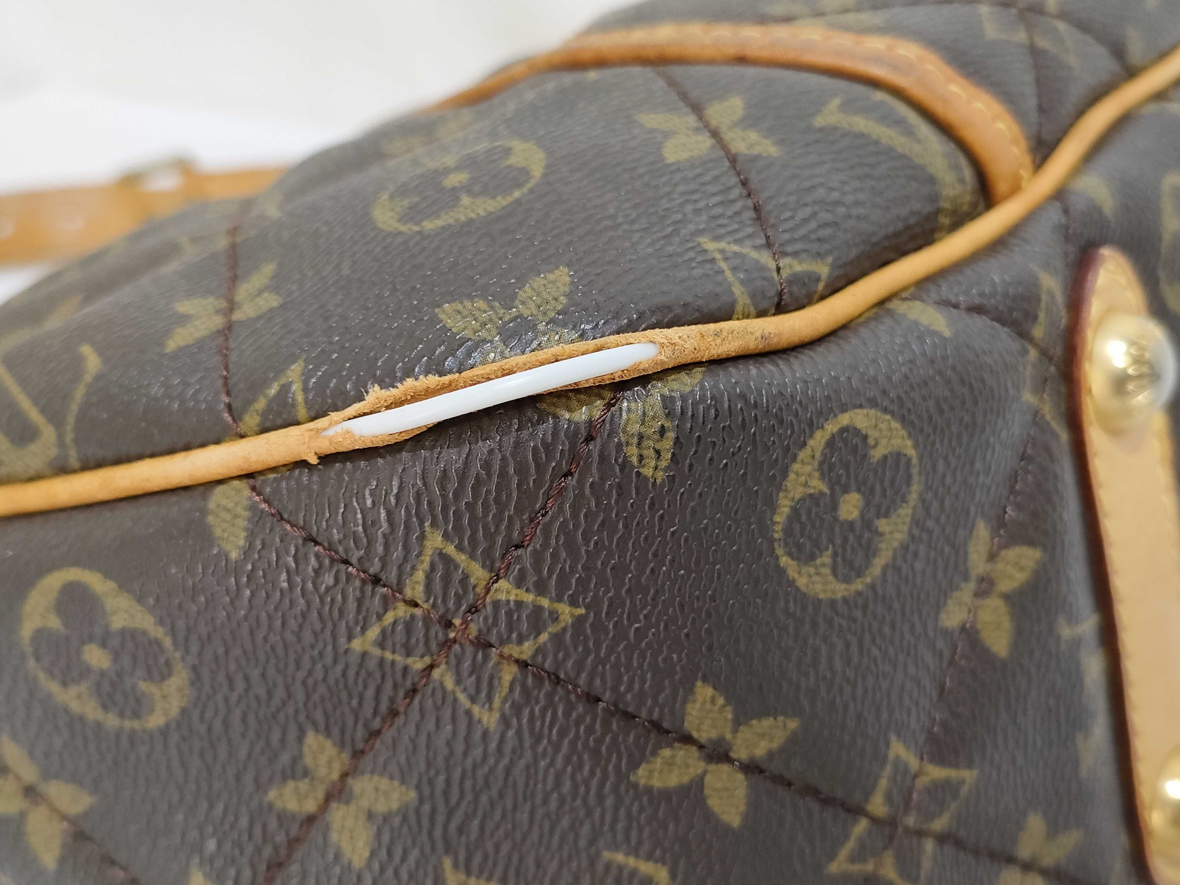 Monogram Louis Vuitton City Bag, plated shoulder bag — view 6