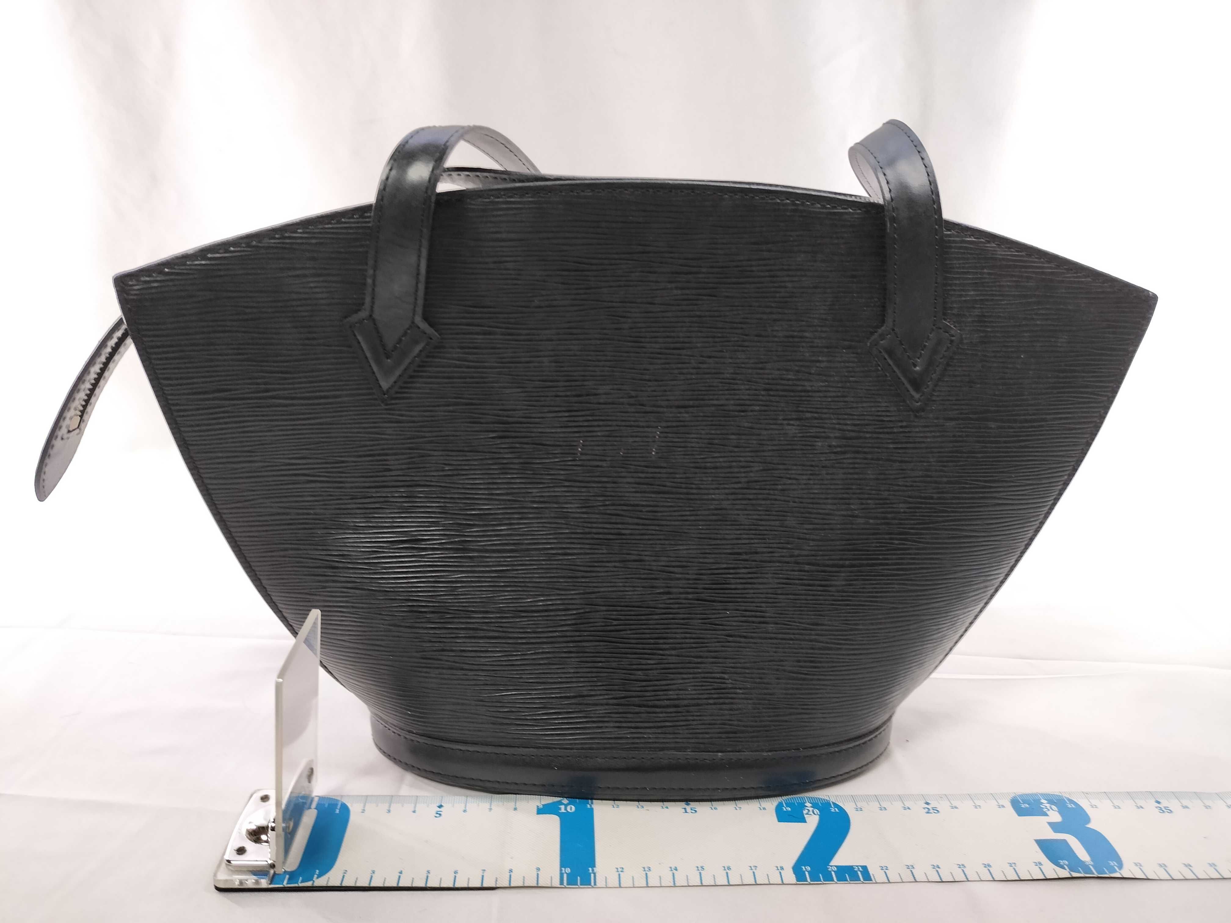 Epi M52262 Epi Saint Jacques Shopping Noir Tote Bag — view 2