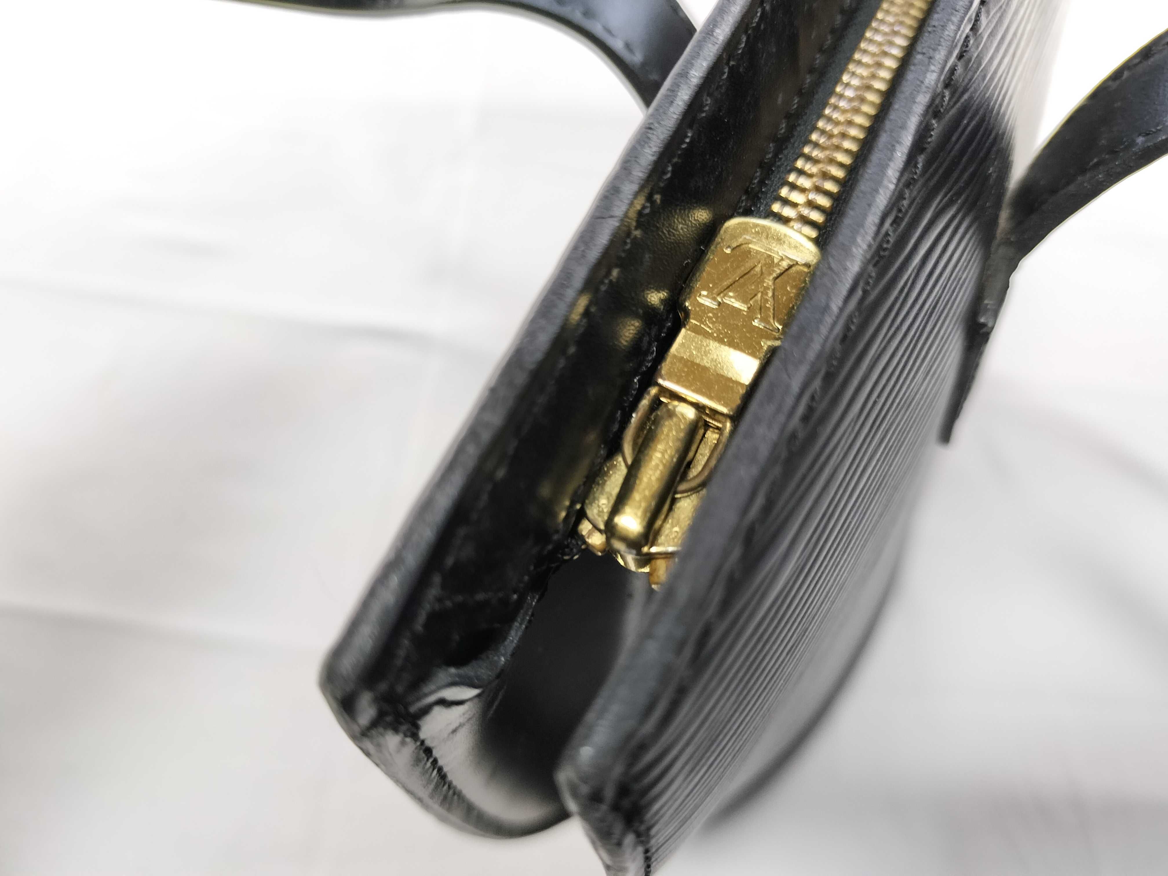 Epi M52262 Epi Saint Jacques Shopping Noir Tote Bag — view 12