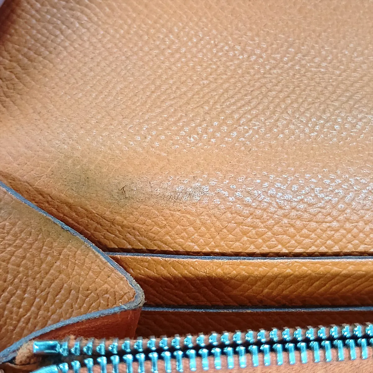 Kelly Wallet, Veau Epsom Leather, Long Wallet, Orange, Silver Hardware, O: 2011 — view 11