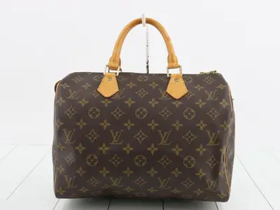 Speedy 30 Monogram Brown Handbag