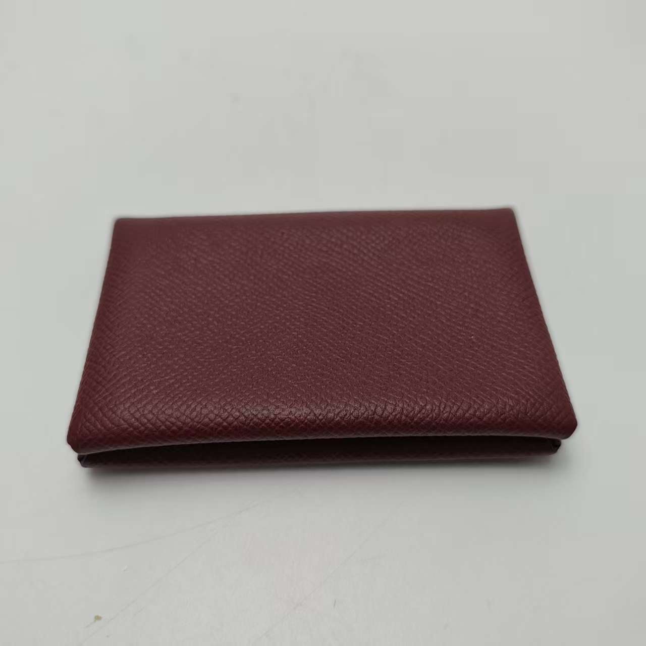 【*Shipped from: China*】HERMES Leather C Card Case, Card Case, Pass Case, Business Card Holder — view 2