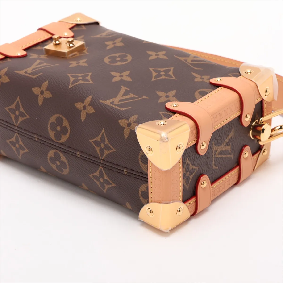 Monogram Side Trunk PM M46815 Brown (RFID detected) — view 3