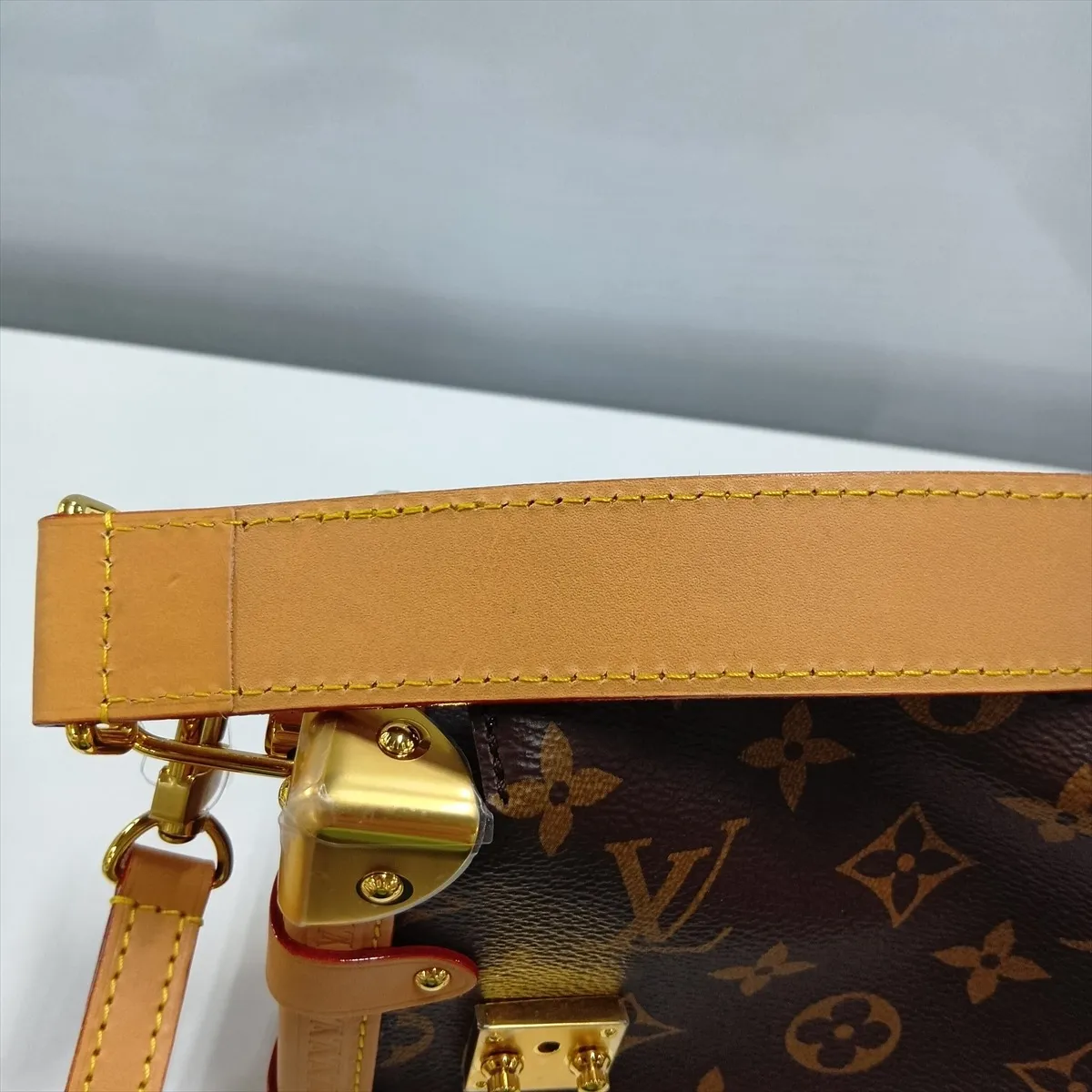 Monogram Side Trunk PM M46815 Brown (RFID detected) — view 10