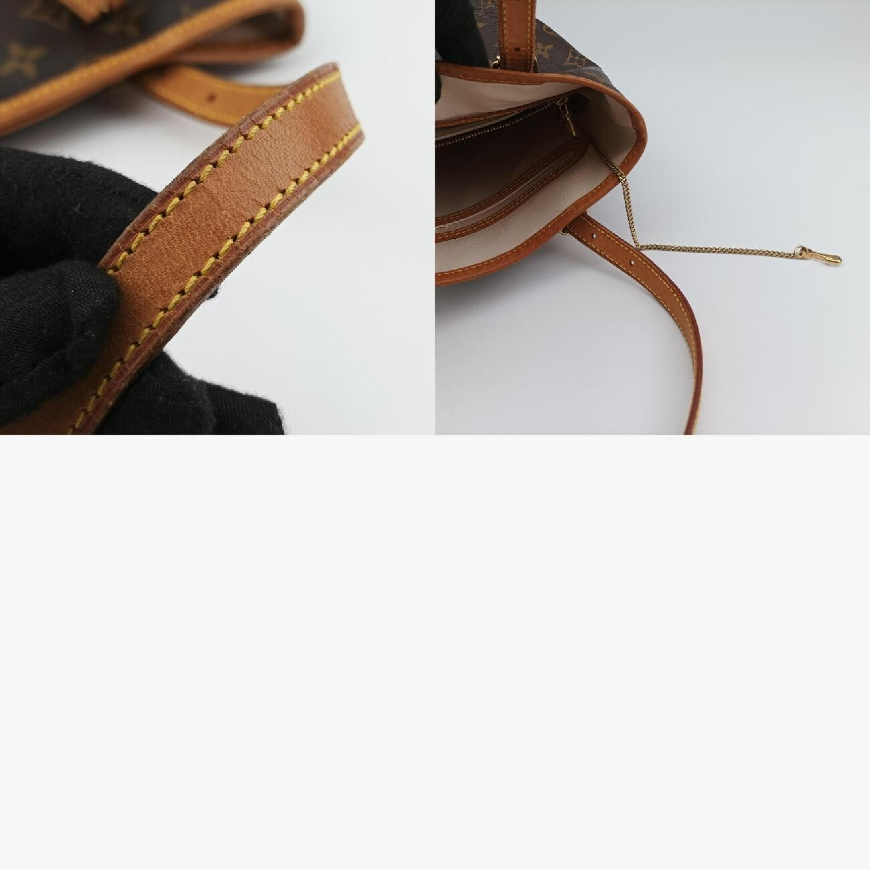 Bucket PM Monogram/Brown Monogram Canvas M42238 AR0959 Handbag — view 10