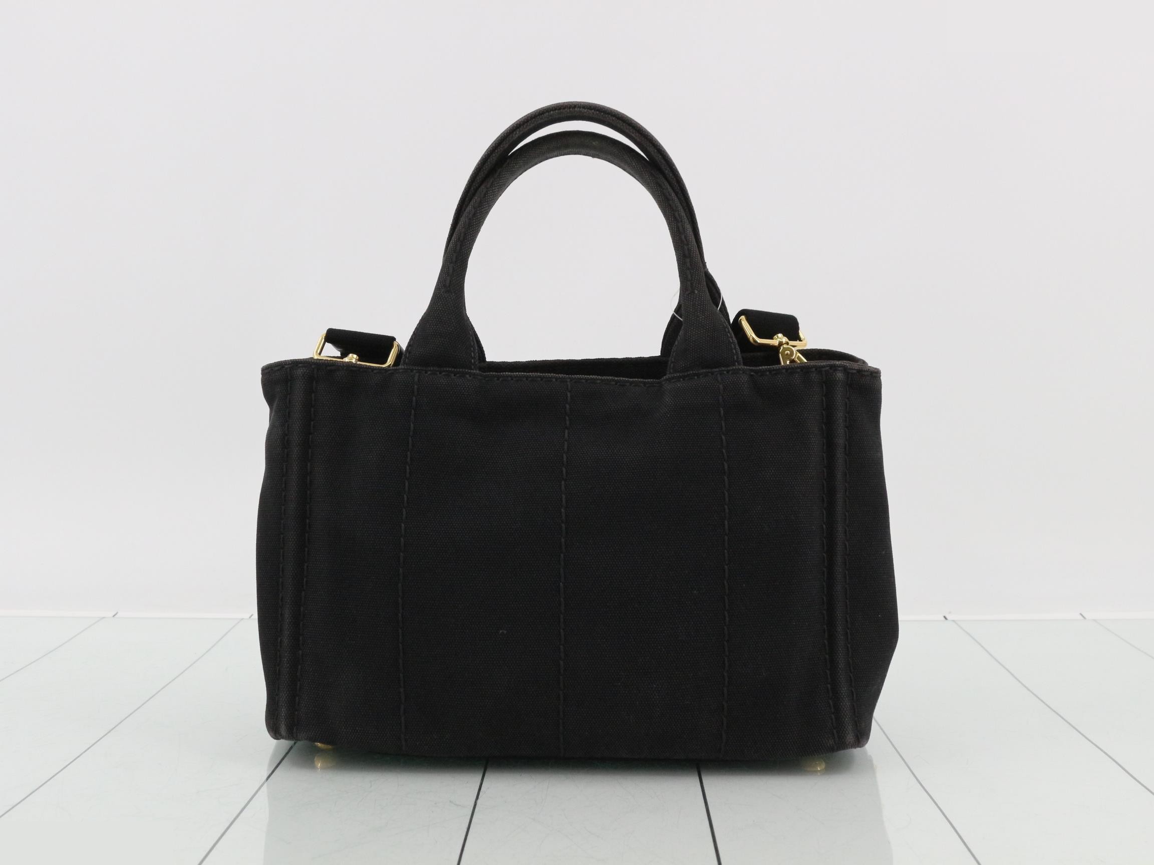 2-way bag Canapa PM PRADA — view 2