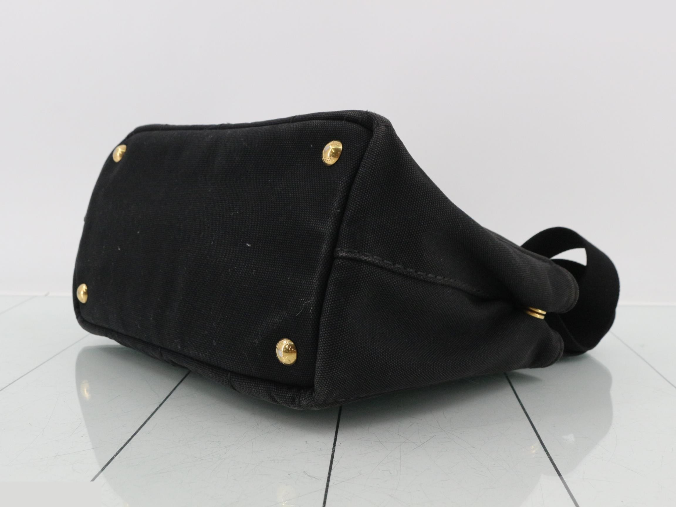 2-way bag Canapa PM PRADA — view 6