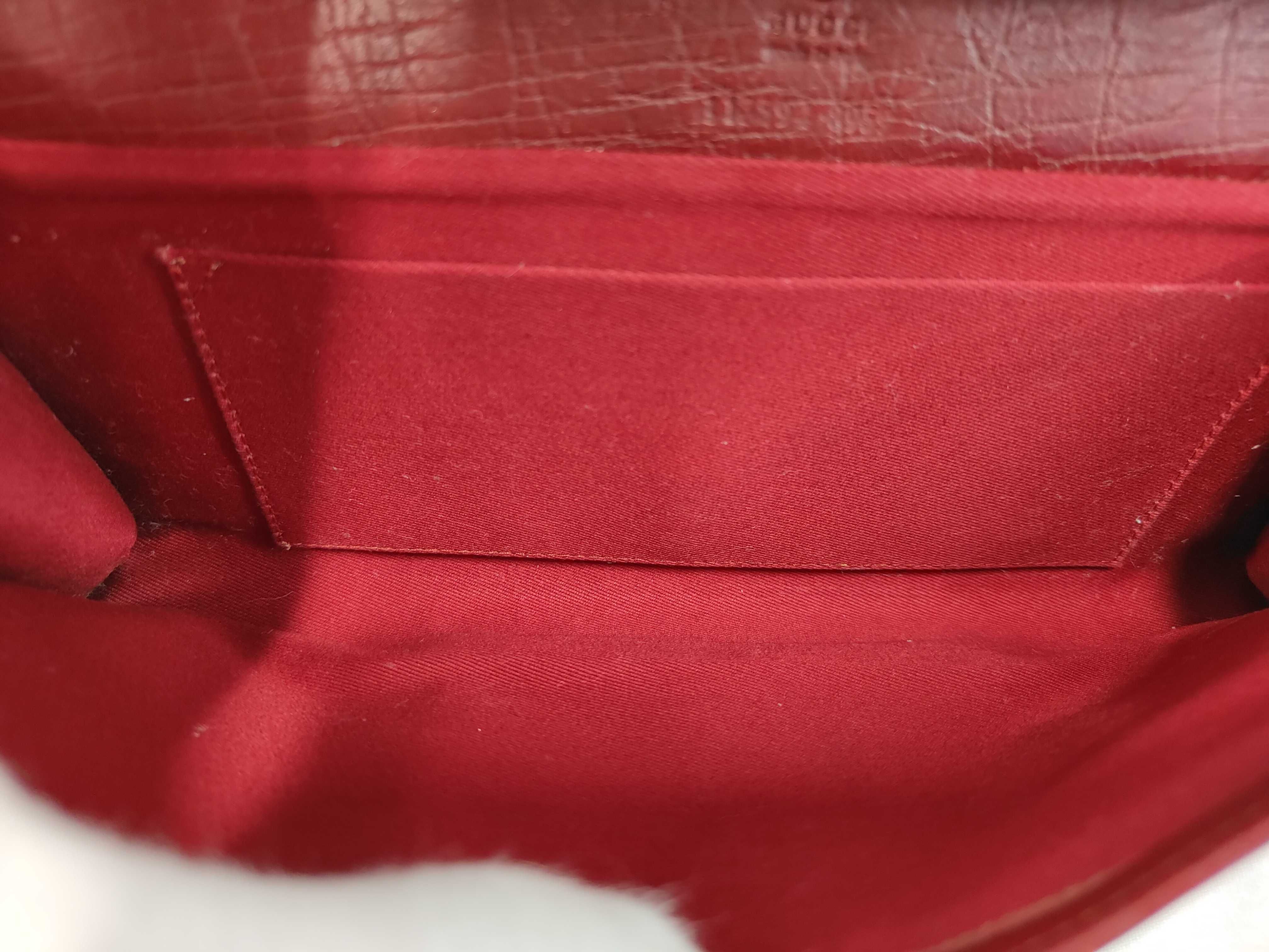 Shoulder Bag Bamboo 117594 GG Canvas Red Shoulder Bag — view 8