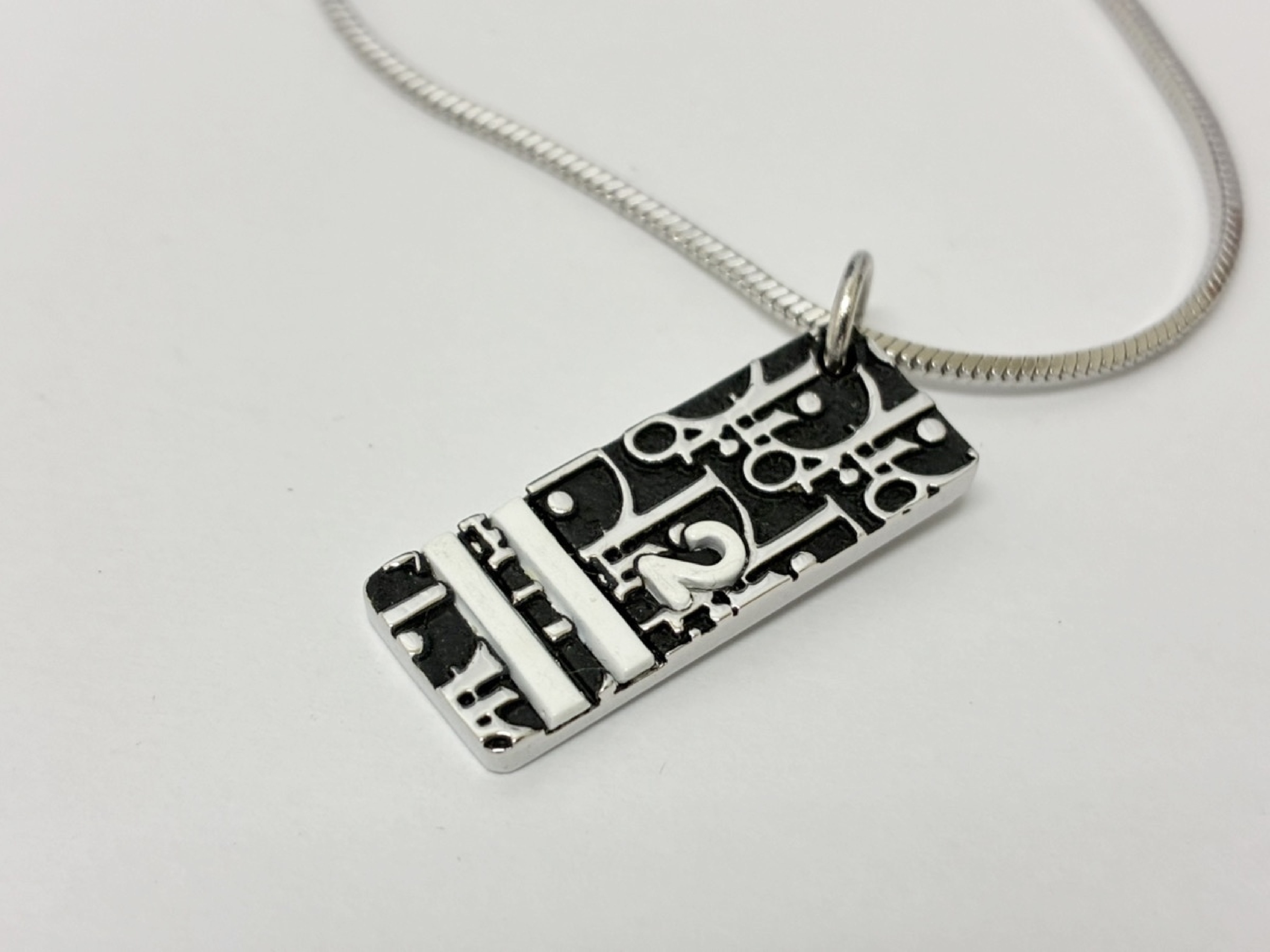 Trotter Necklace, Black Necklace — view 2