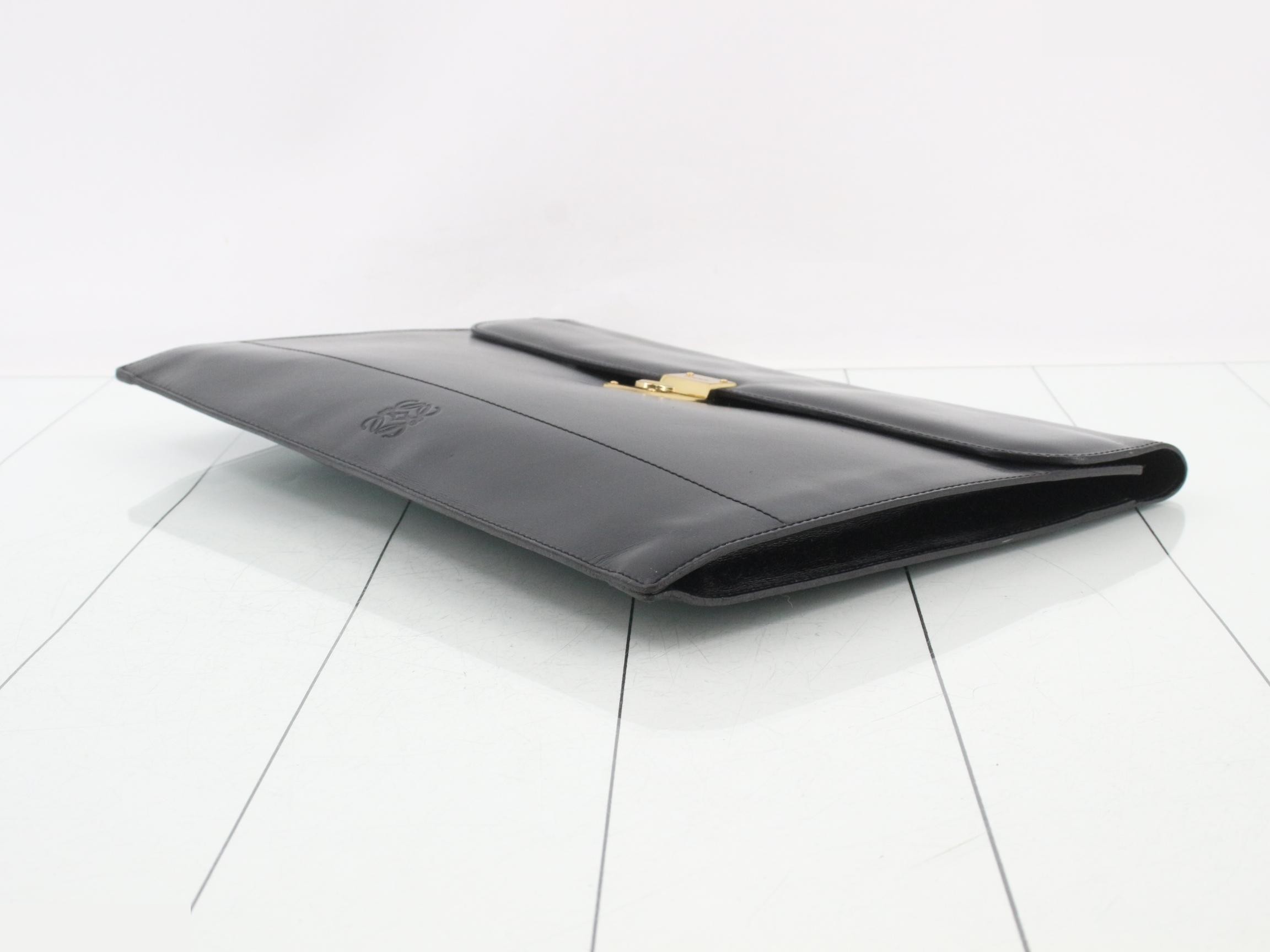 Bags, clutch pouches, leather clutch bags, anagram — view 6