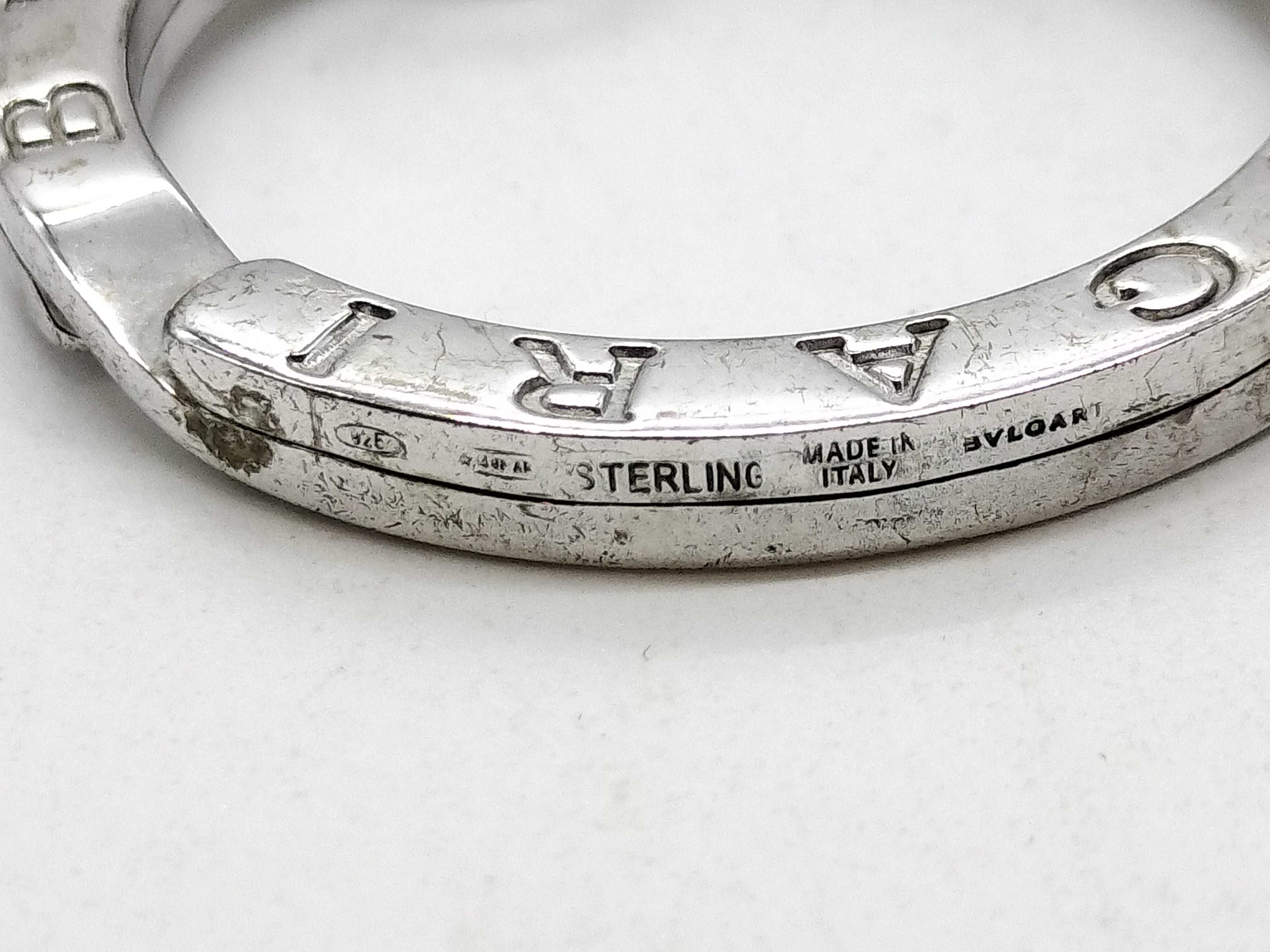 B Zero One Circle Key Ring SV925 Other Accessories — view 4