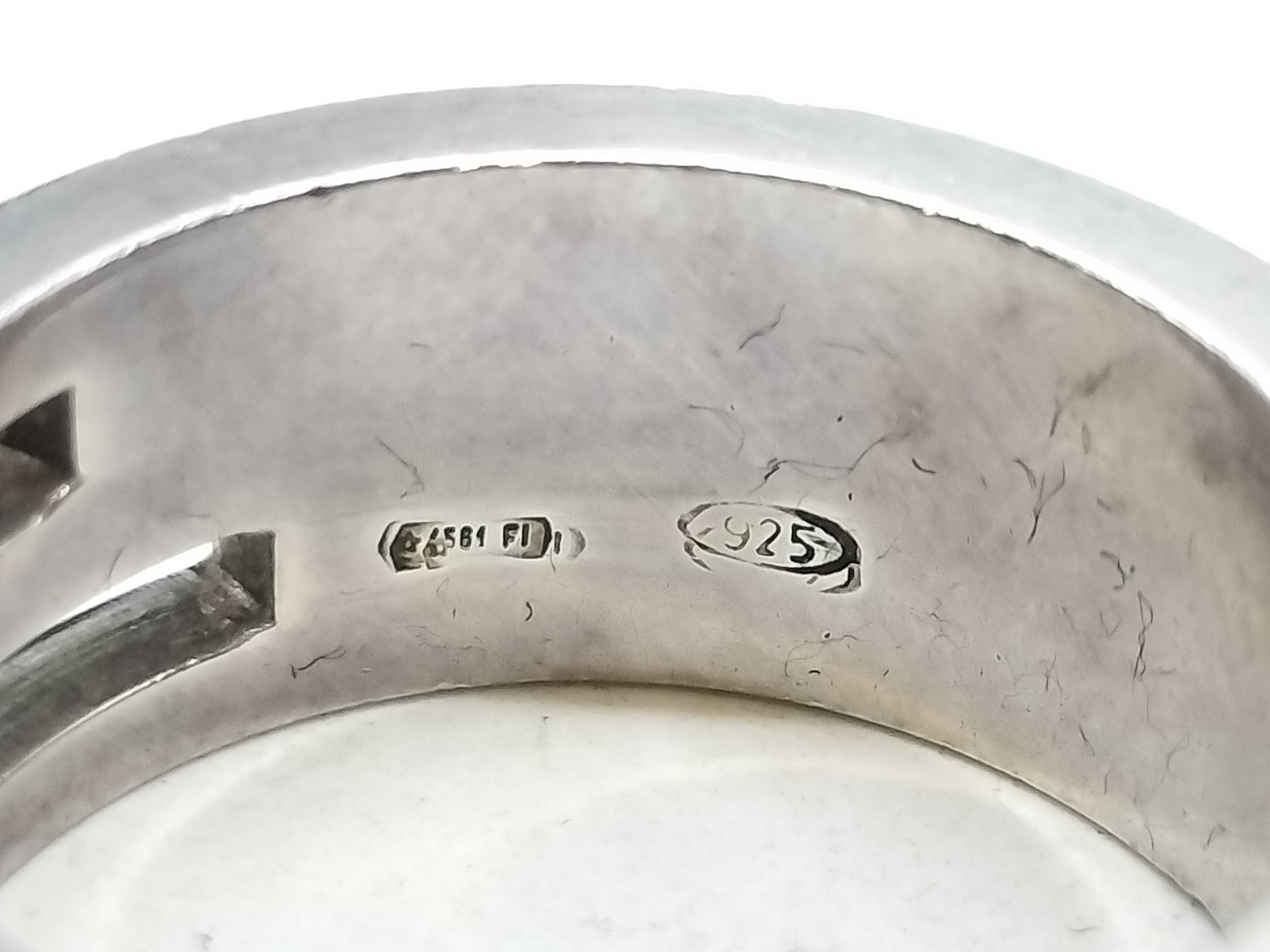 G logo ring, SV925, 7.4g. — view 5