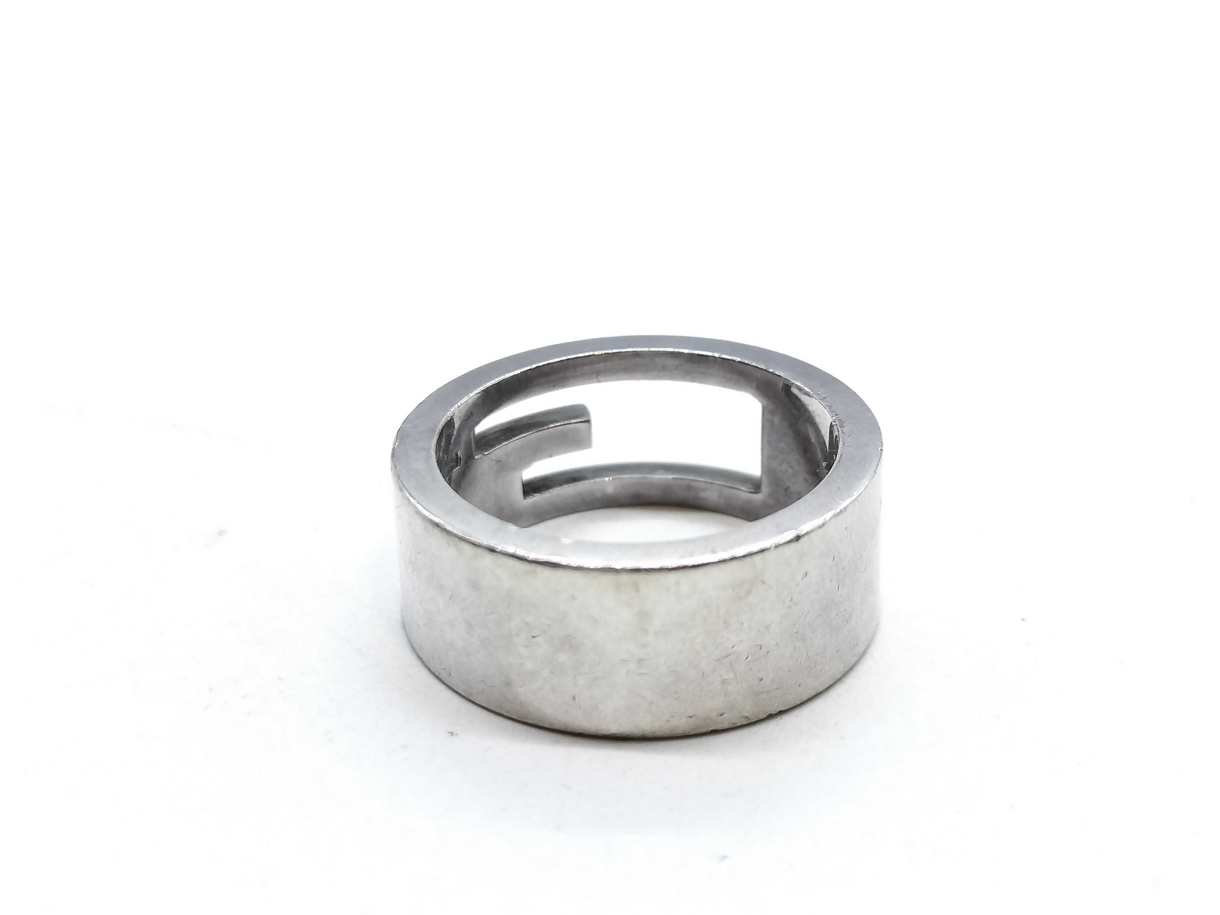 G logo ring, SV925, 7.4g. — view 8
