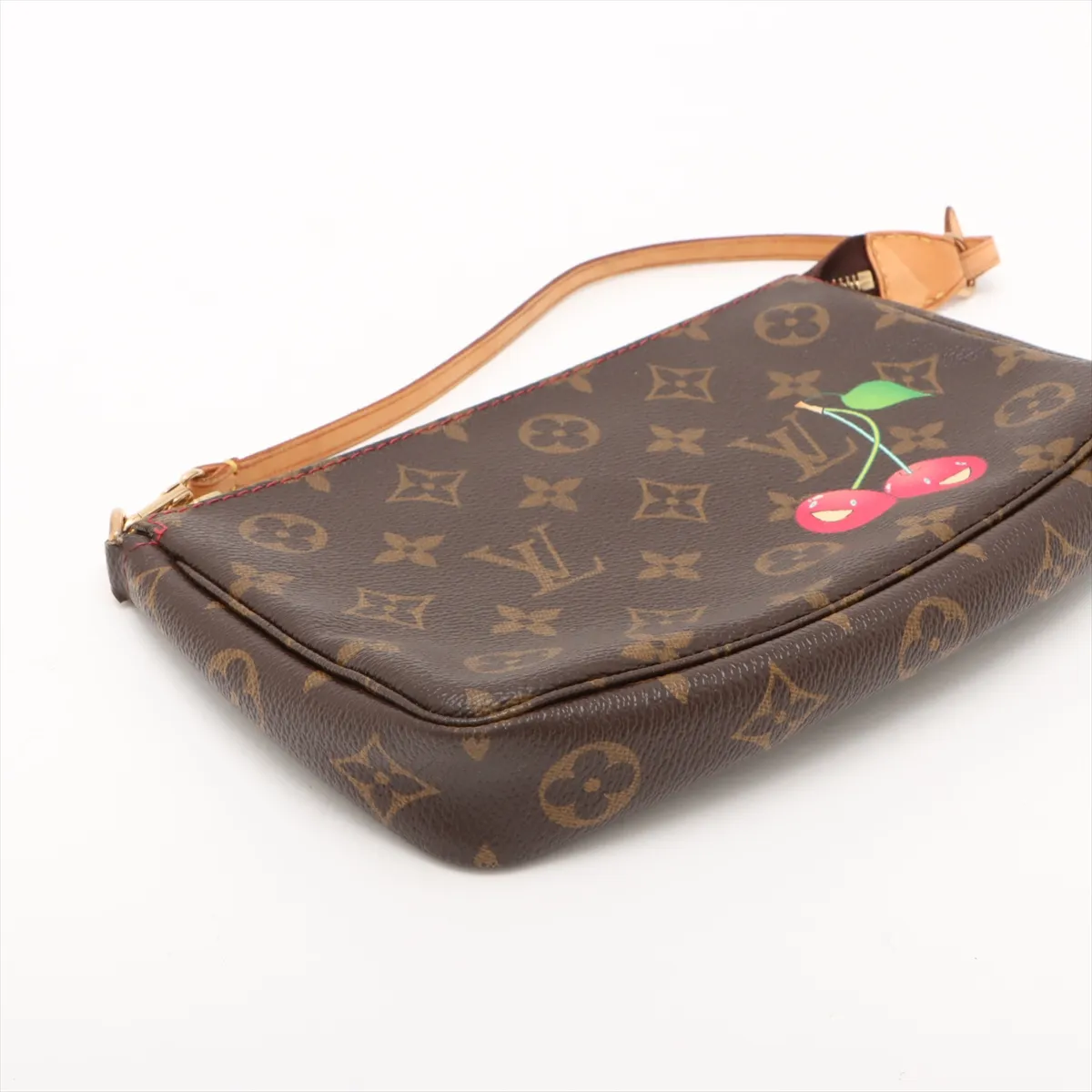 Monogram Cherry Pochette Accessory M95008 TH0015 Brown — view 4