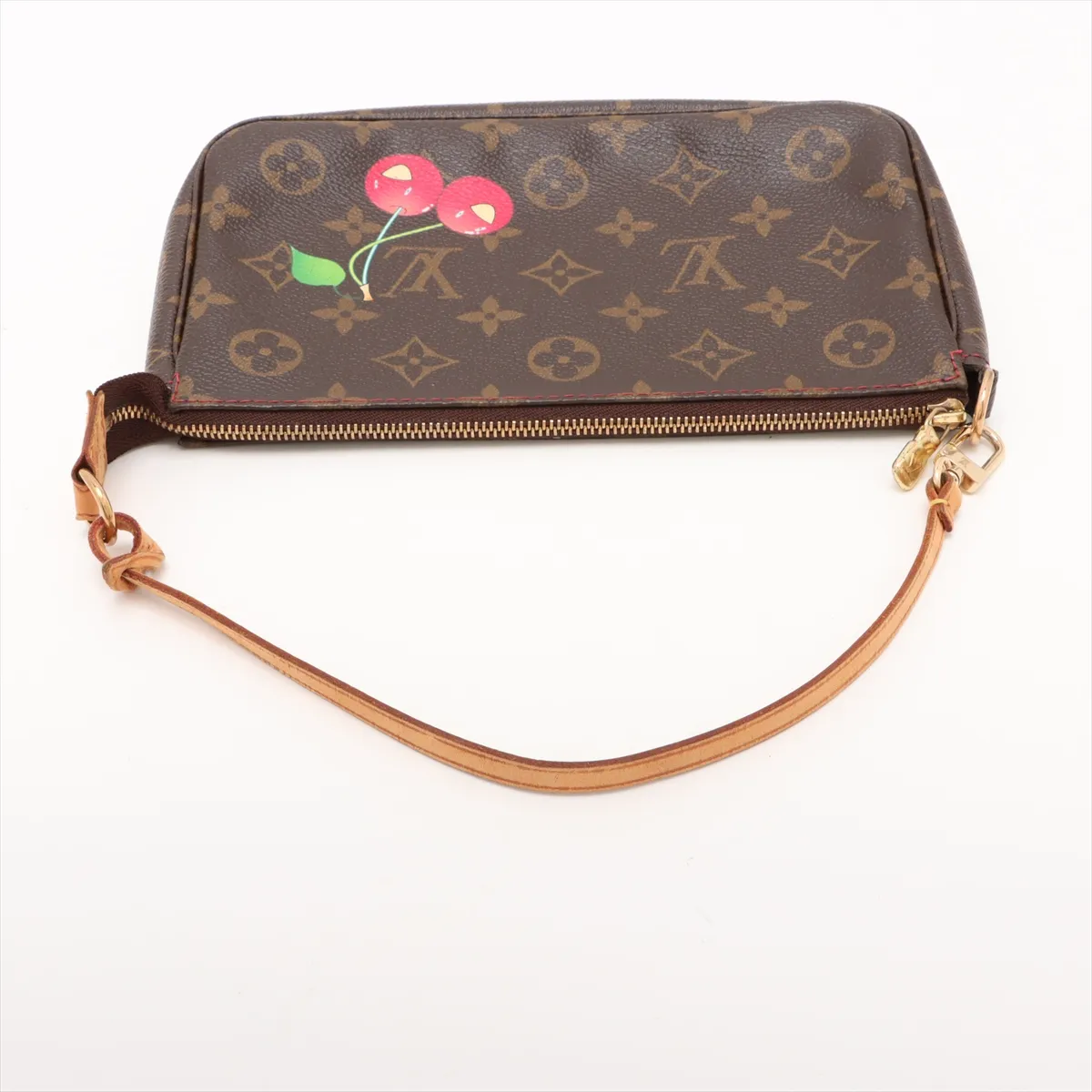 Monogram Cherry Pochette Accessory M95008 TH0015 Brown — view 5