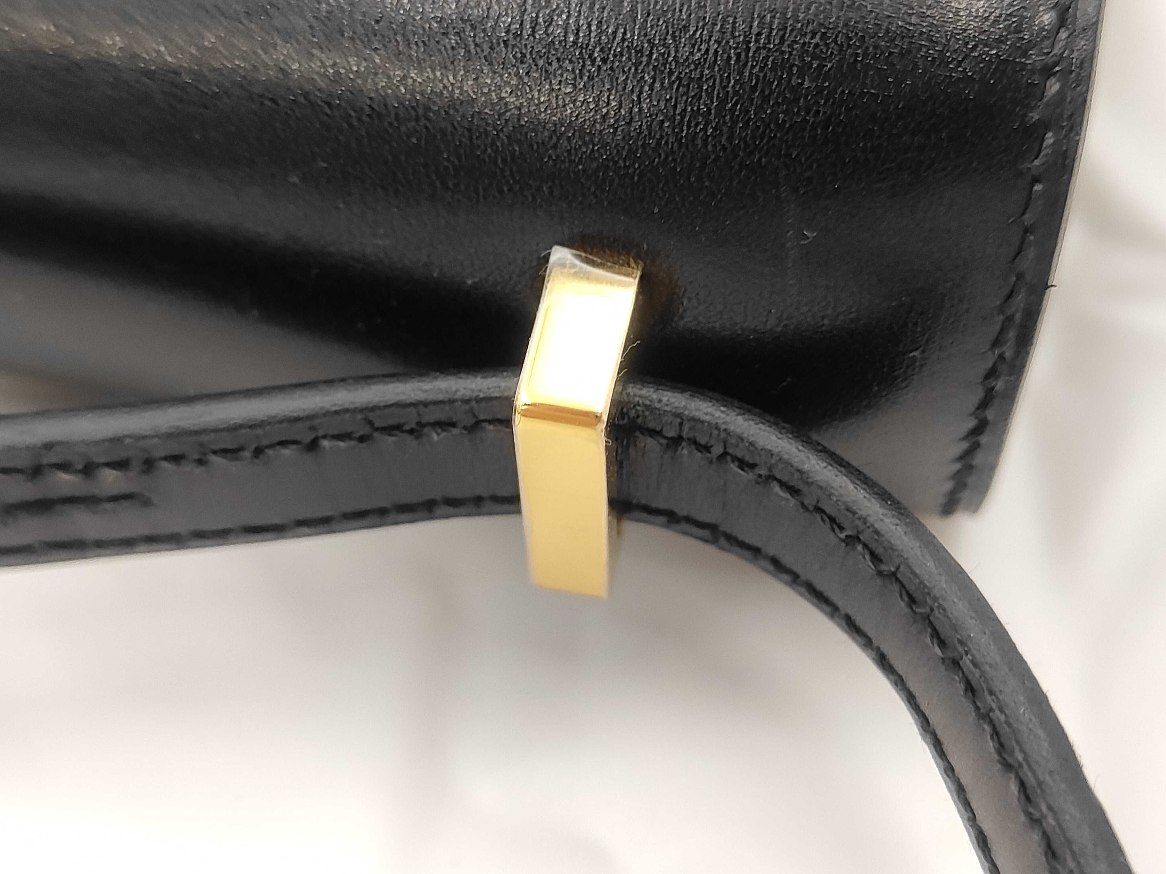 Constance Mini Box Calf Black GP B Stamp Shoulder Bag — view 5