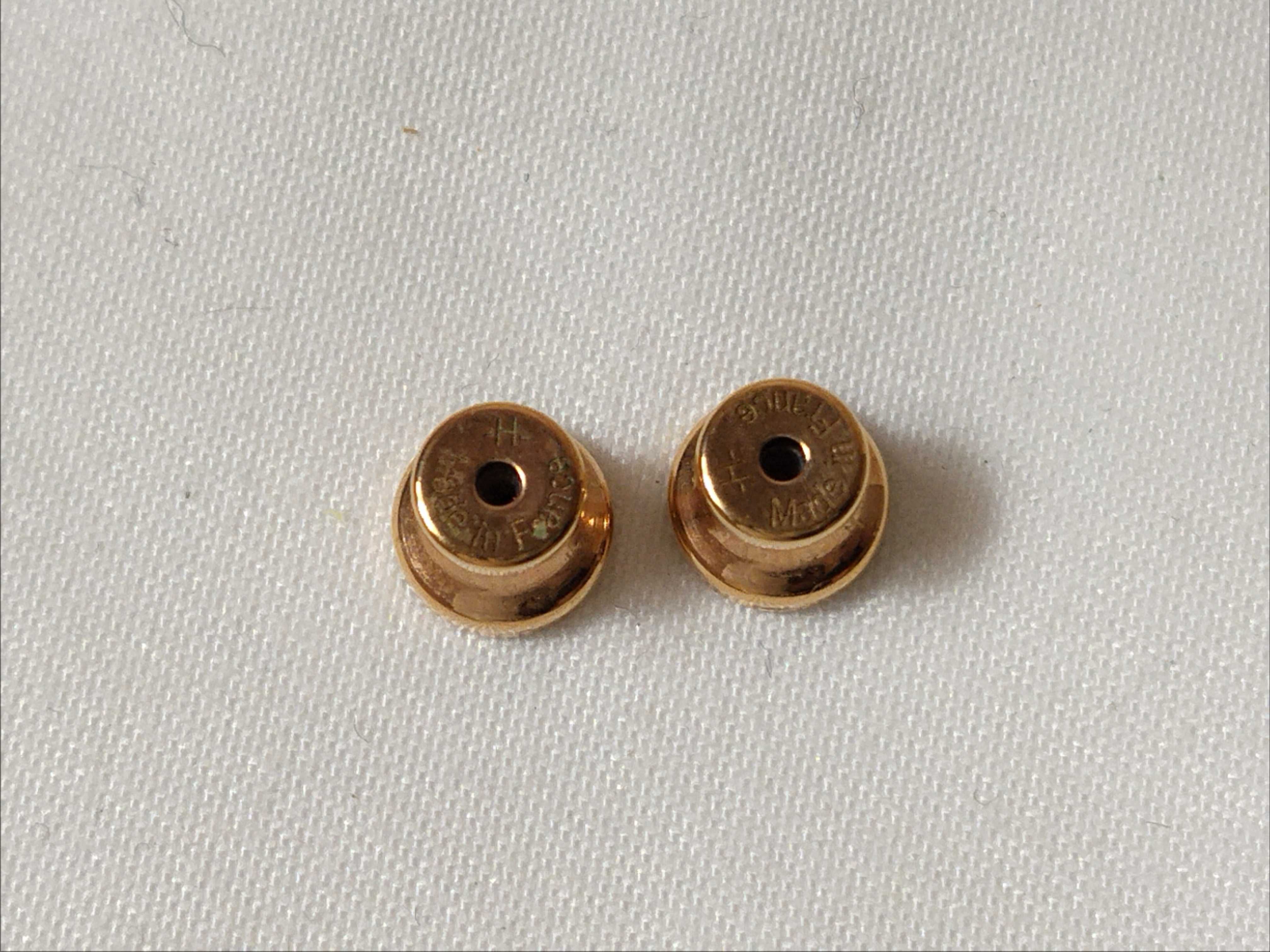 Pop H Earrings GD/BK Earrings — view 7