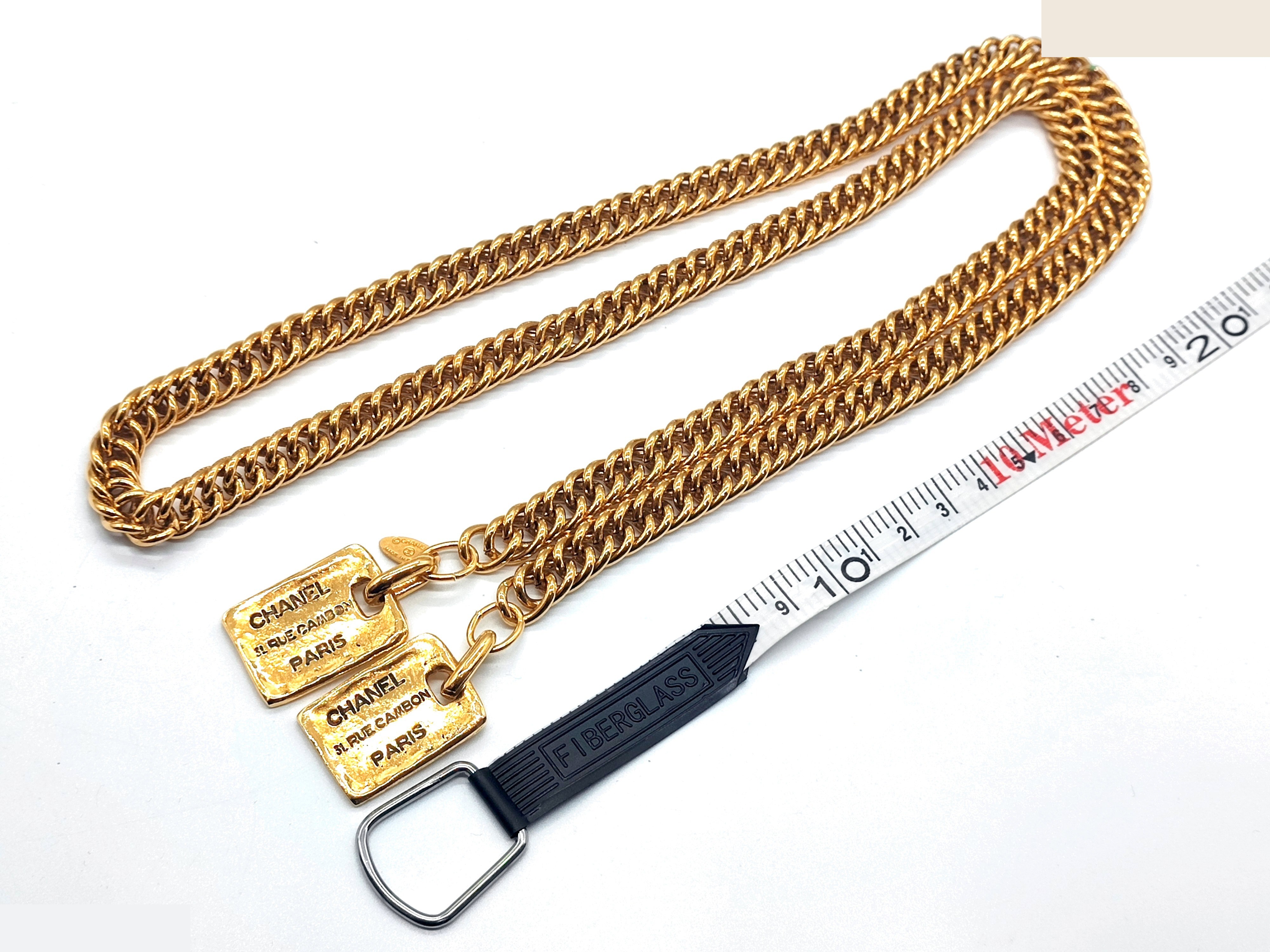 Cambon Lariat Necklace, Chain approx. 84cm — view 4