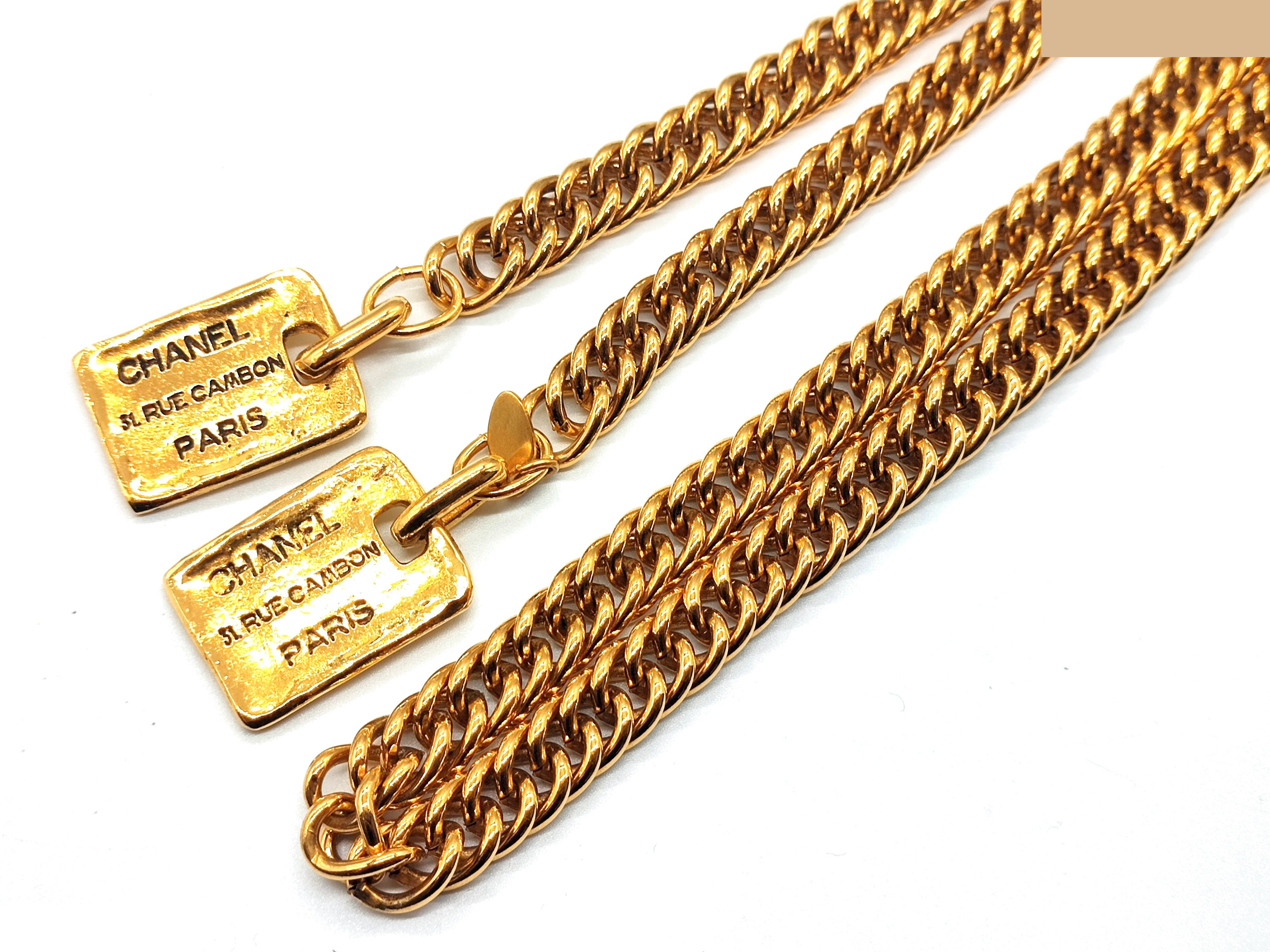 Cambon Lariat Necklace, Chain approx. 84cm — view 8