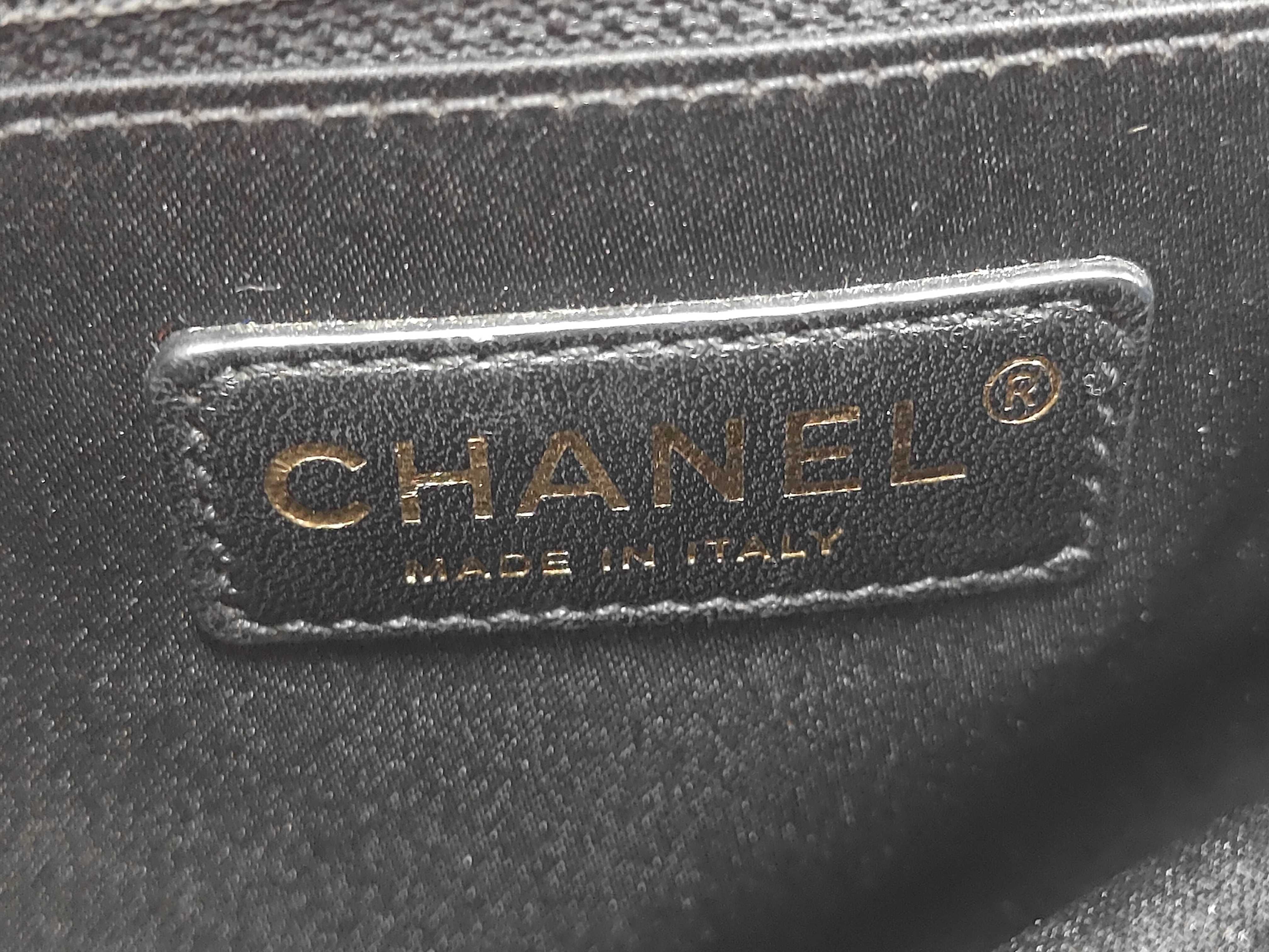 GST Caviar Skin Chain Tote Bag (Serial Number 16) — view 9