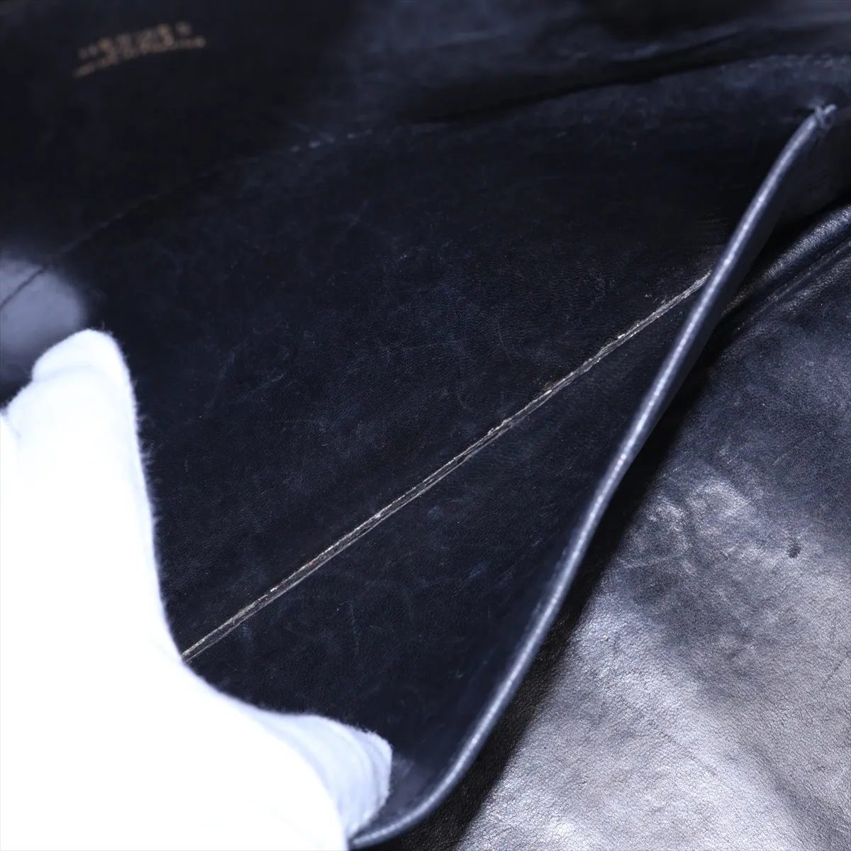 Bolide 31 Togo Black Gold Hardware D:2000 — view 9