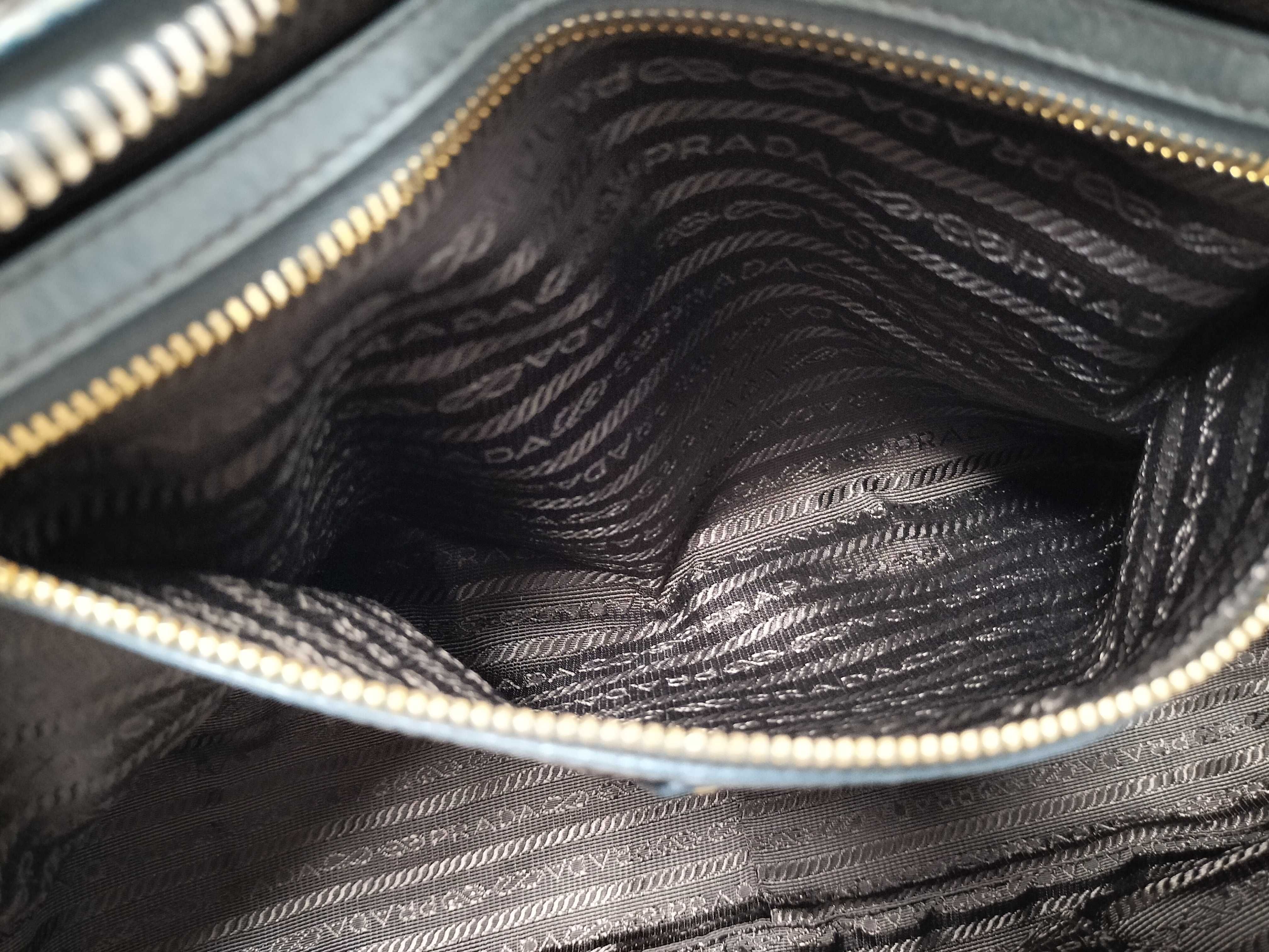 Vitello Shine Tote Bag Grey Handbag — view 12