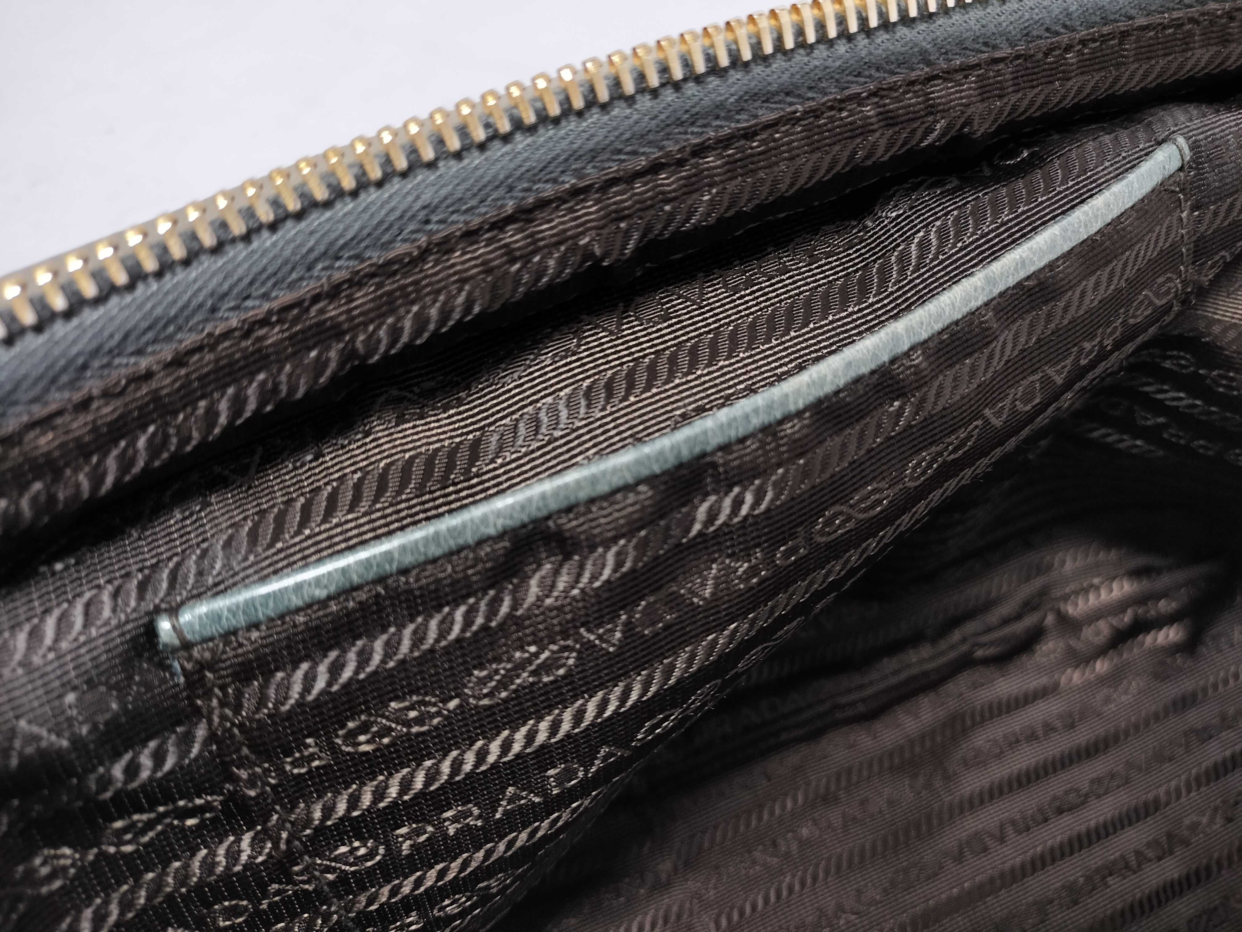 Vitello Shine Tote Bag Grey Handbag — view 15