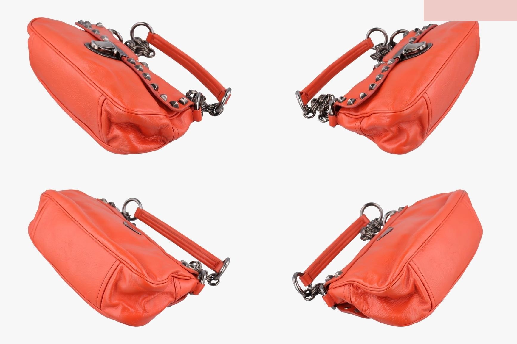 Studded Leather Orange — view 4