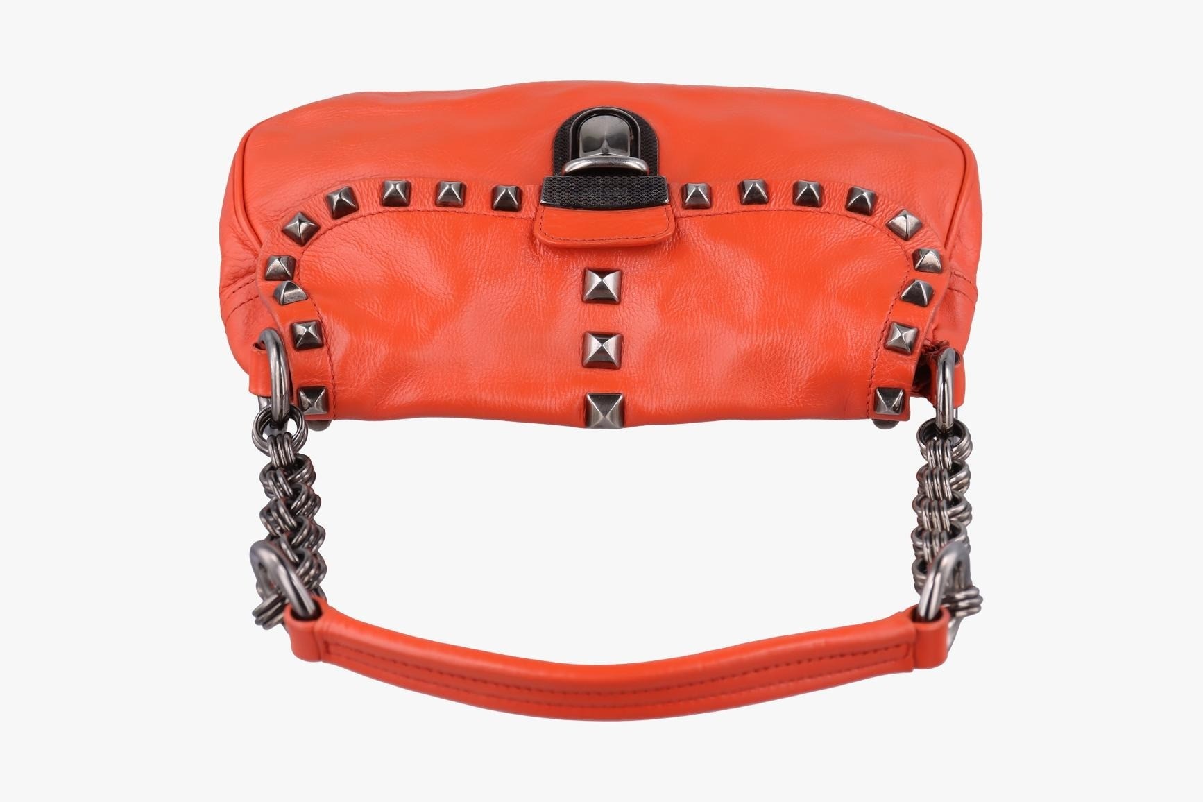 Studded Leather Orange — view 5