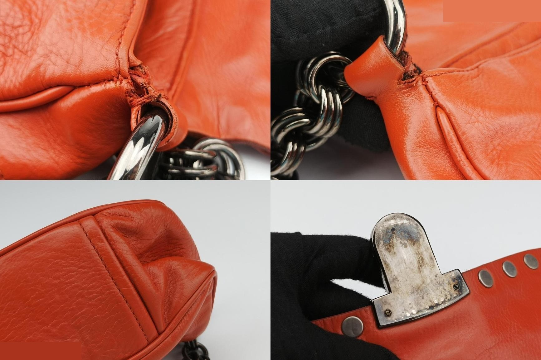 Studded Leather Orange — view 9
