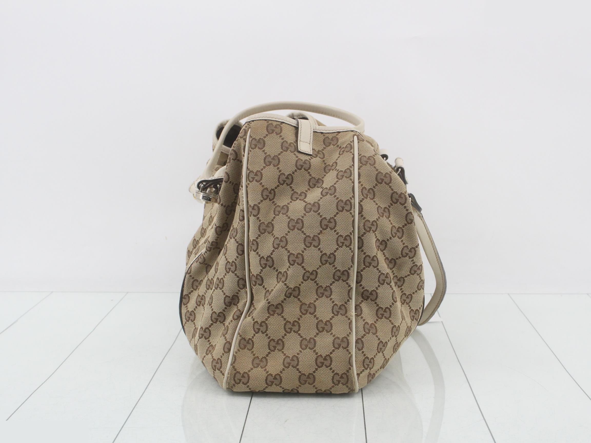 GG Canvas Handbag Interlocking — view 3
