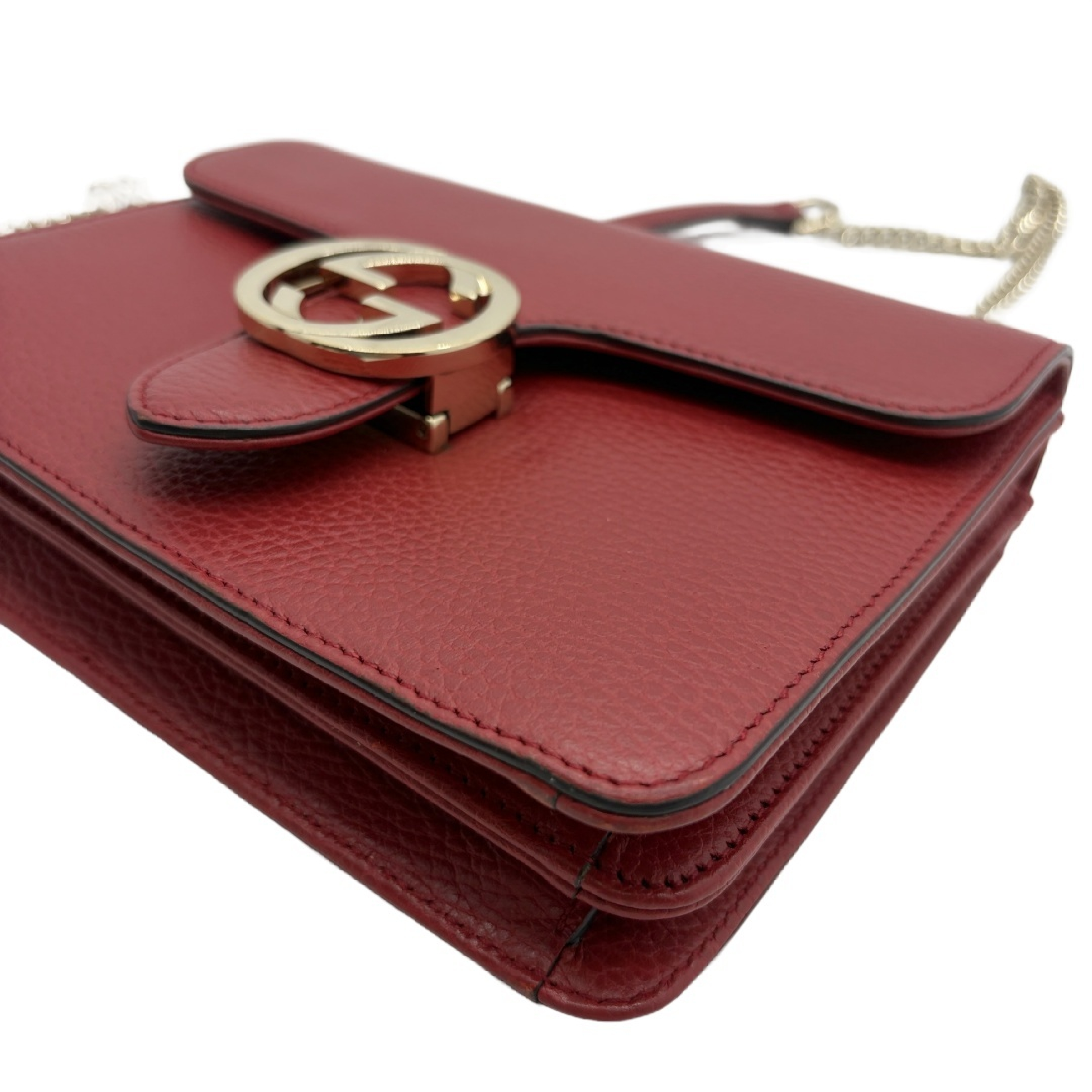 Interlocking Chain Shoulder Bag — view 7