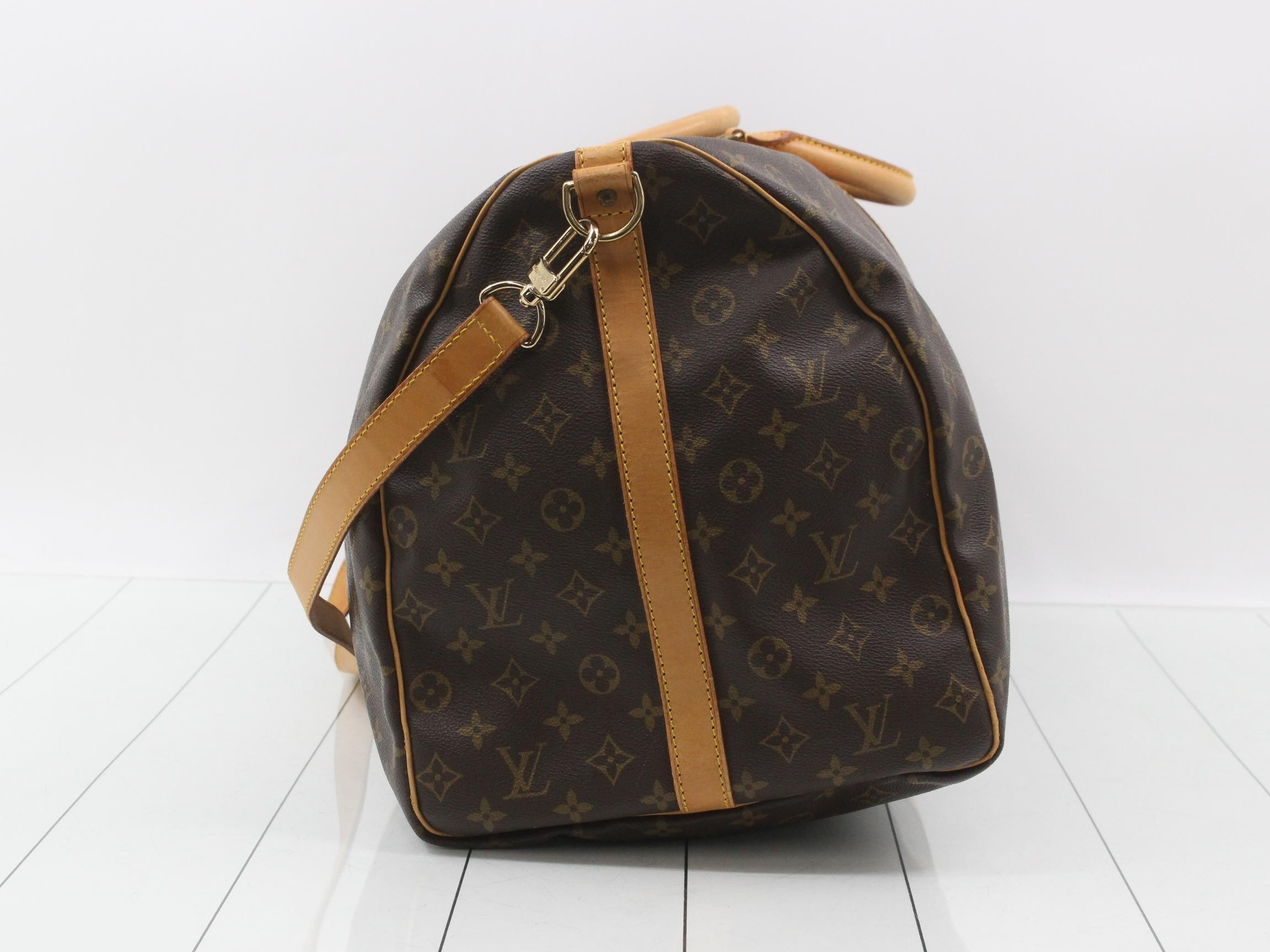 Keepall Bandoulière 60 with shoulder strap — view 3