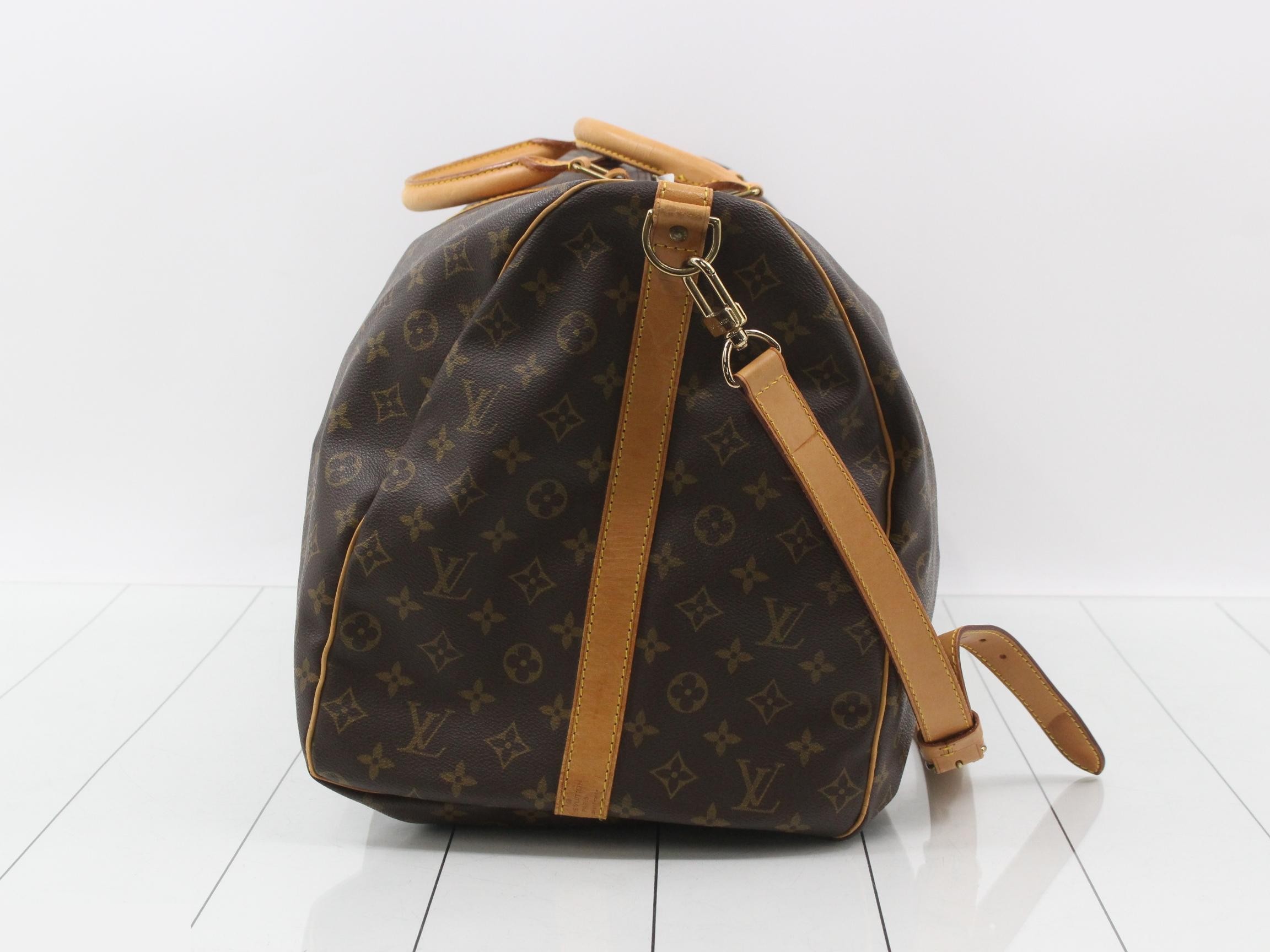 Keepall Bandoulière 60 with shoulder strap — view 4