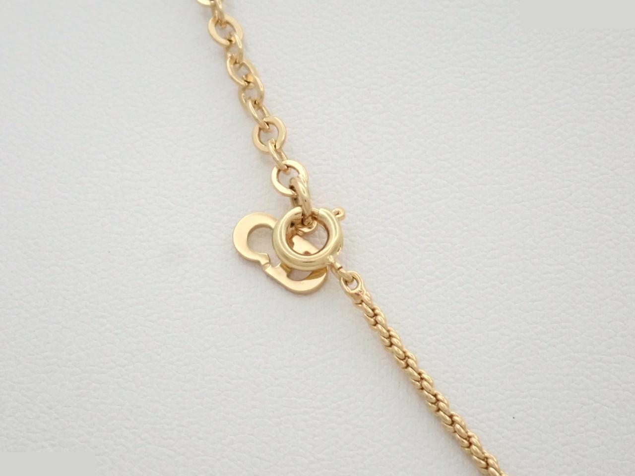Gold necklace, chain approximately 44cm — view 2