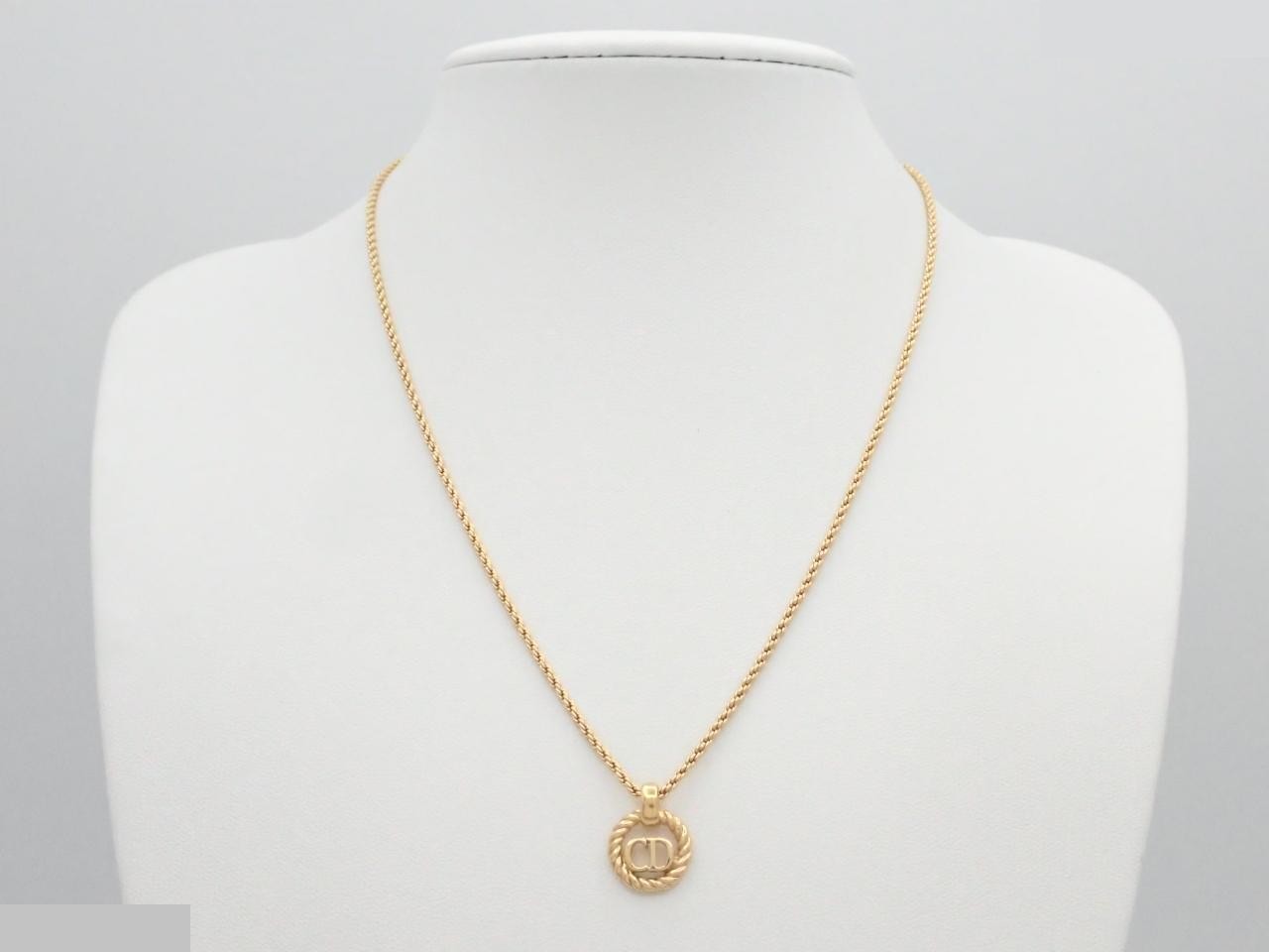 Gold necklace, chain approximately 44cm — view 3