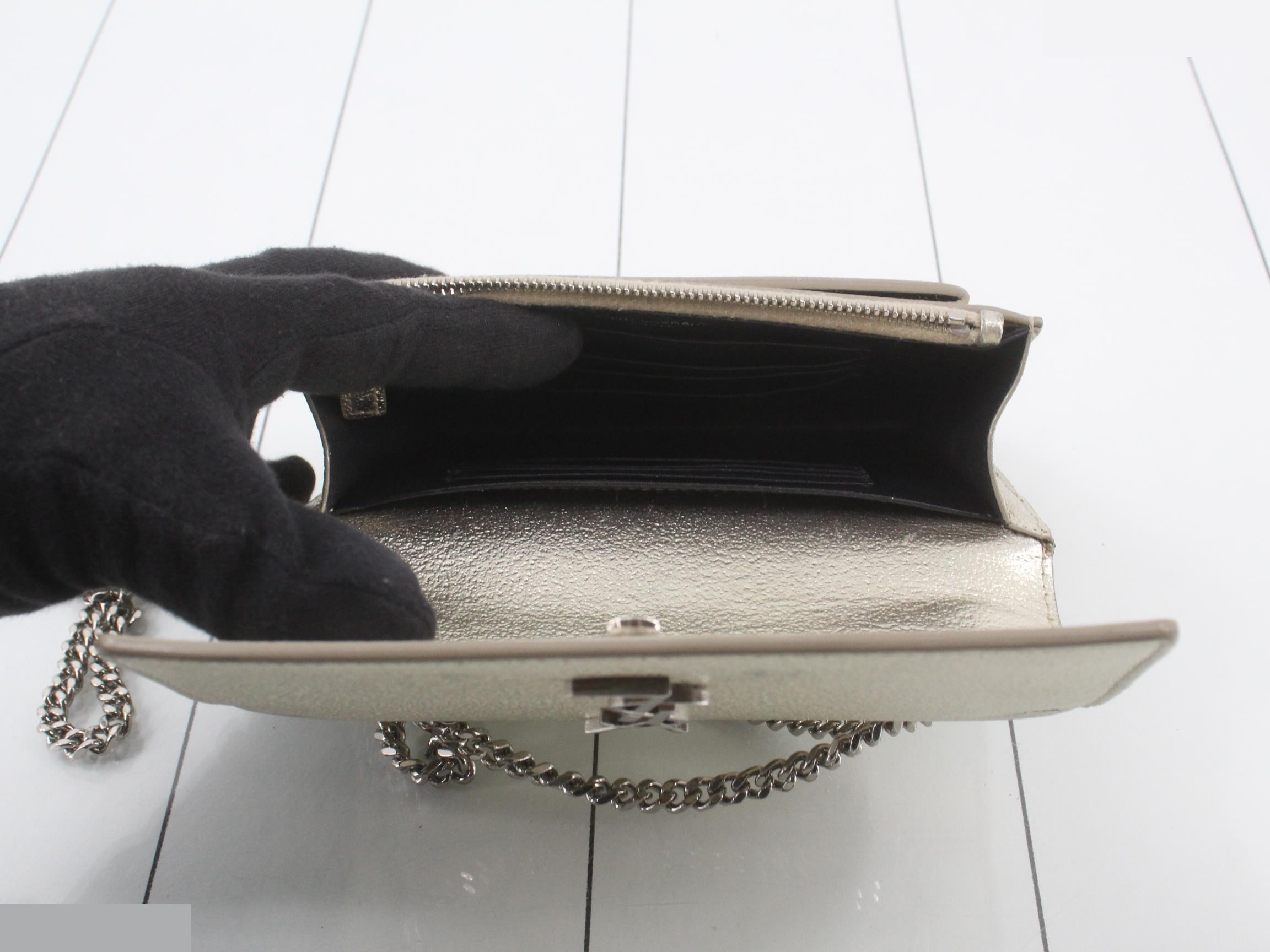 Sunset Leather Chain Wallet — view 4