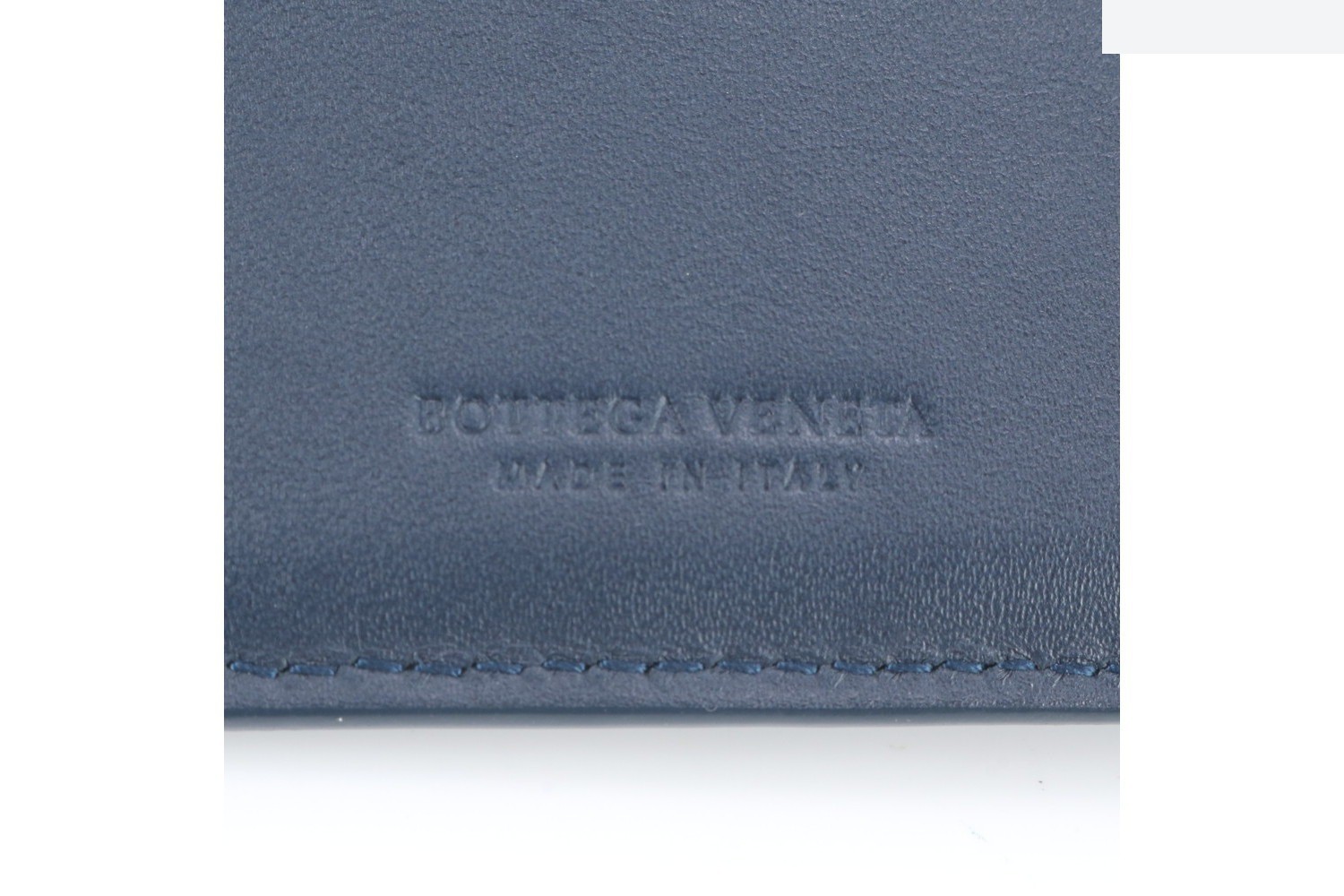 Intrecciato woven leather bi-fold wallet — view 8