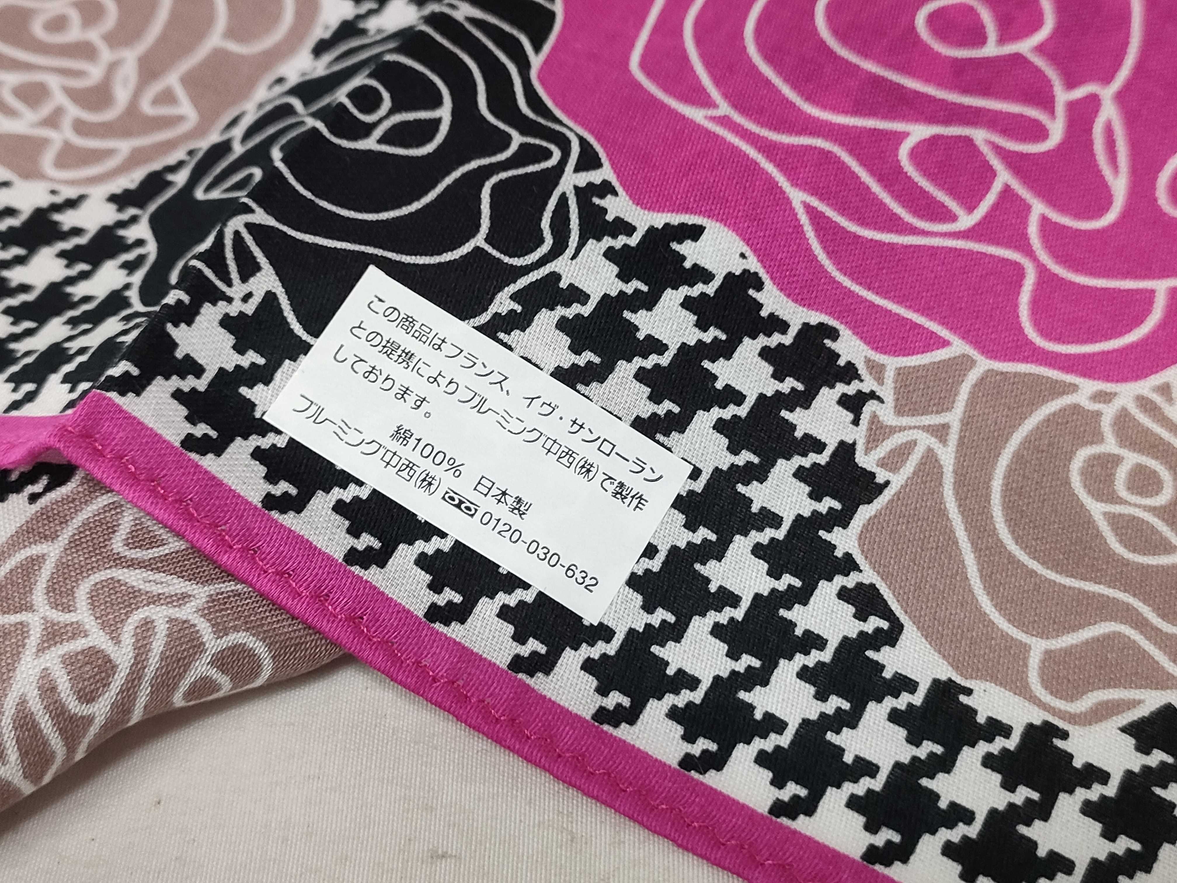 Handkerchief Scarf with Sticker Rose Houndstooth Other Accessories — view 5