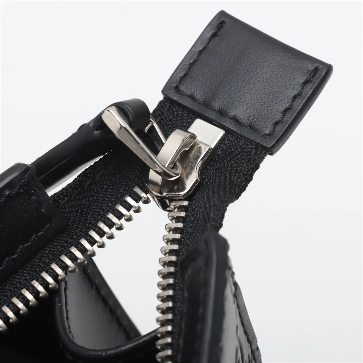 Guccisima leather clutch bag black 475316 — view 8