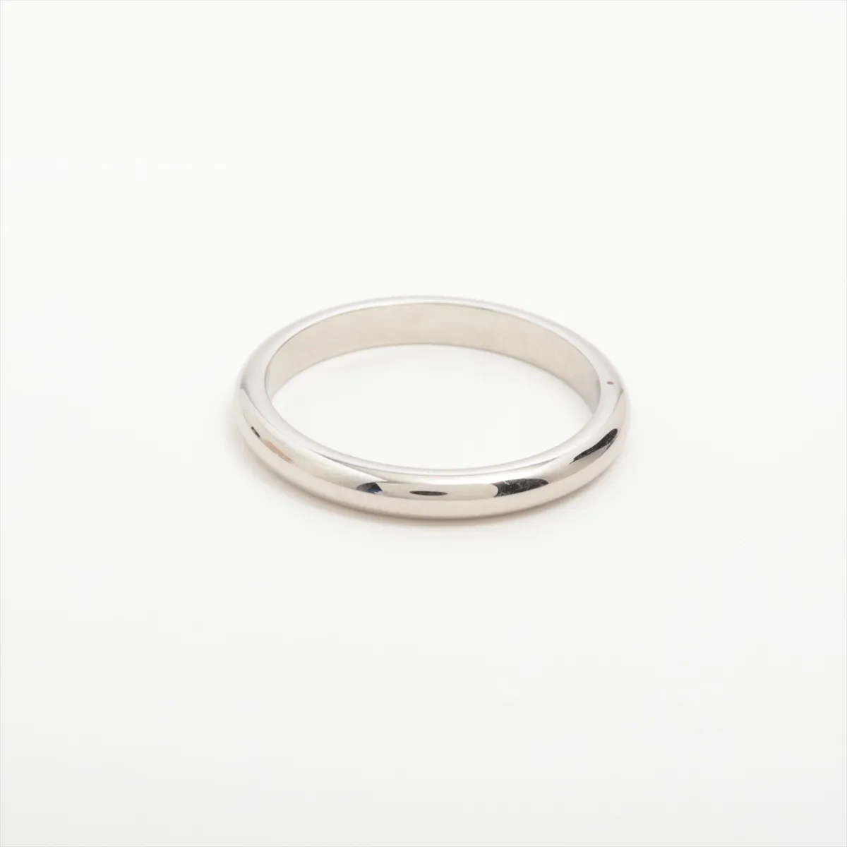 Fedi Ring, Pt950, 4.8g, Size 56, AE2A73, QR code scannable. — view 2