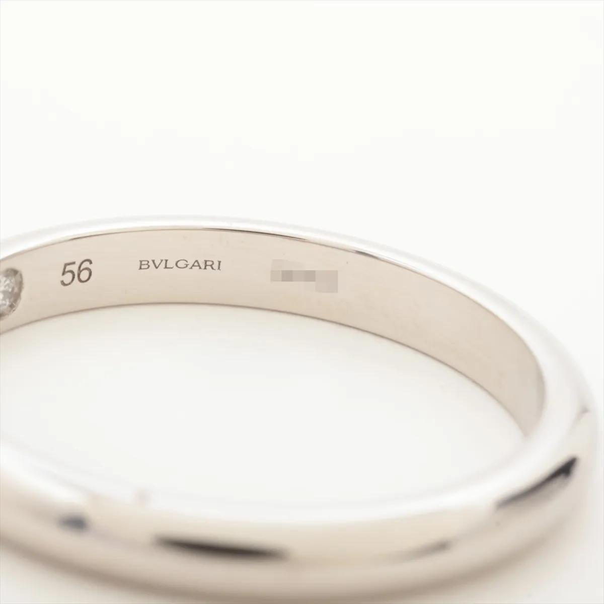 Fedi Ring, Pt950, 4.8g, Size 56, AE2A73, QR code scannable. — view 4