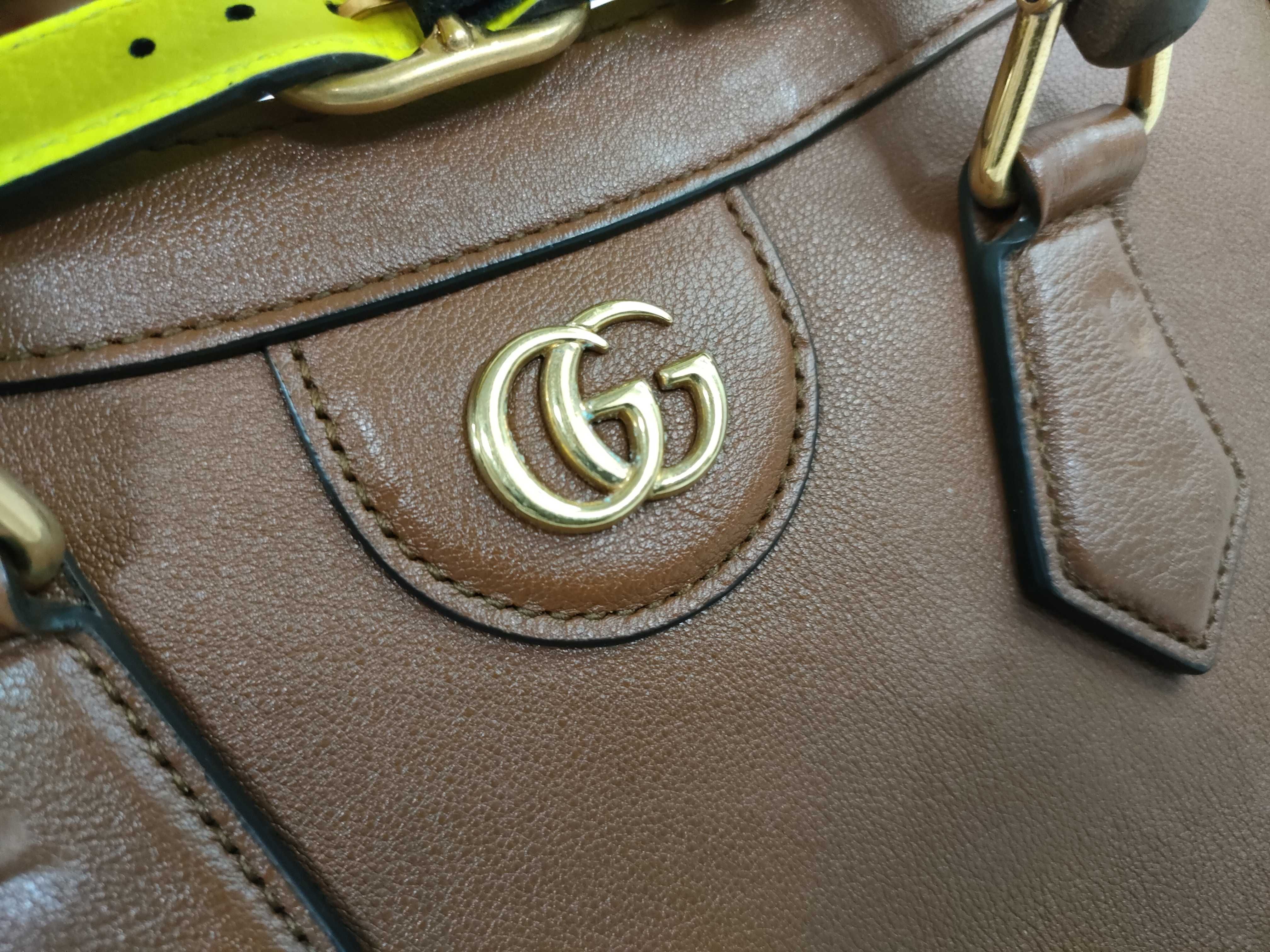 Bamboo Gucci Diana Handbag — view 14
