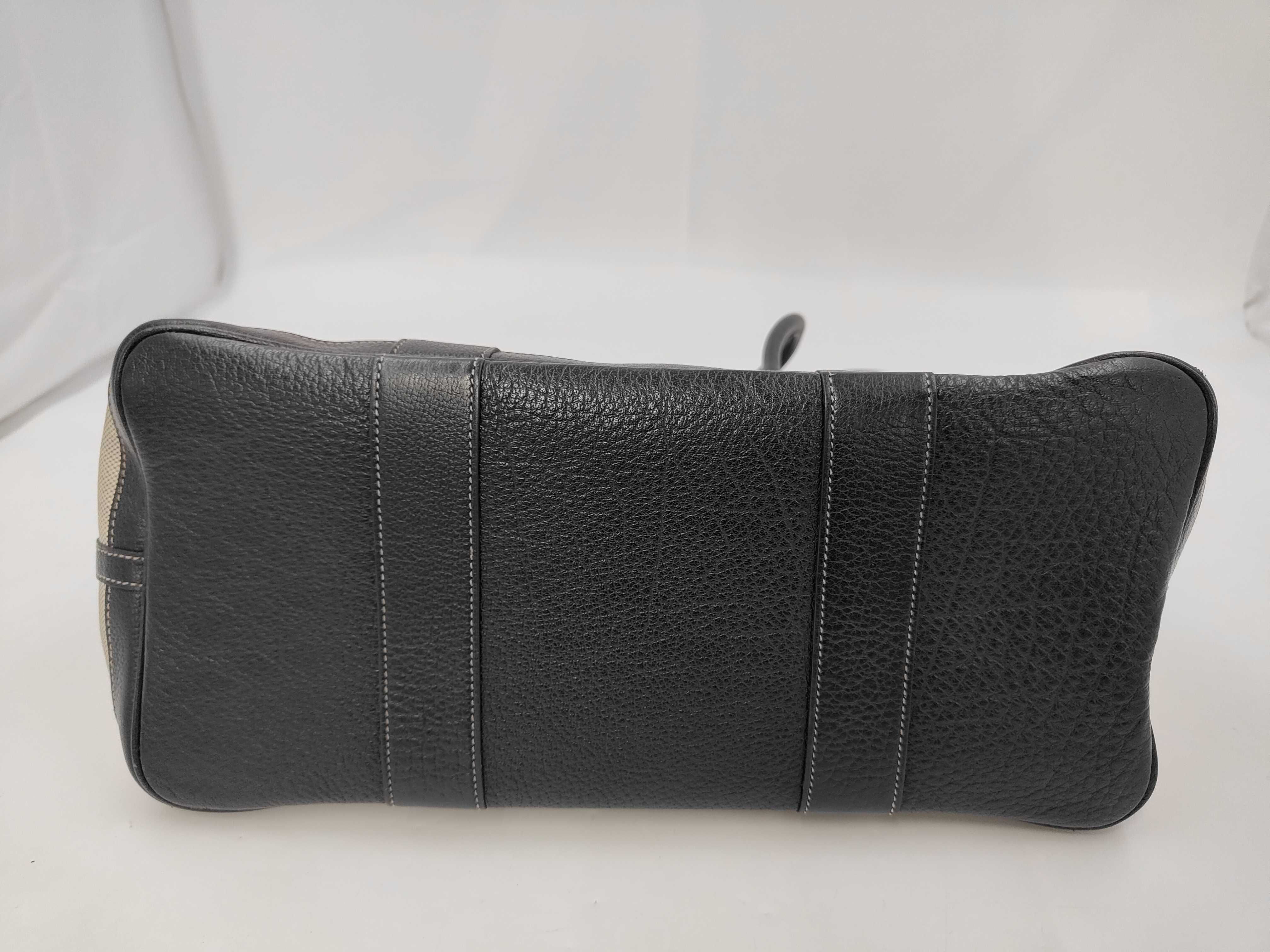 Garden Party PM Toile Ash Black Tote Bag — view 6