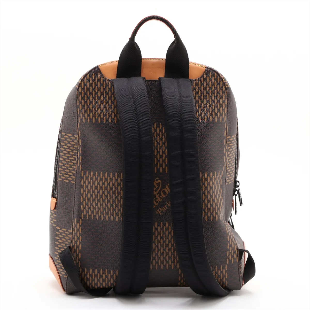 x NIGO Damier Giant Canvas Backpack N40380 Brown CA2240 — view 2