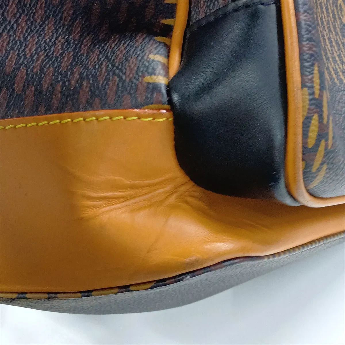 x NIGO Damier Giant Canvas Backpack N40380 Brown CA2240 — view 14