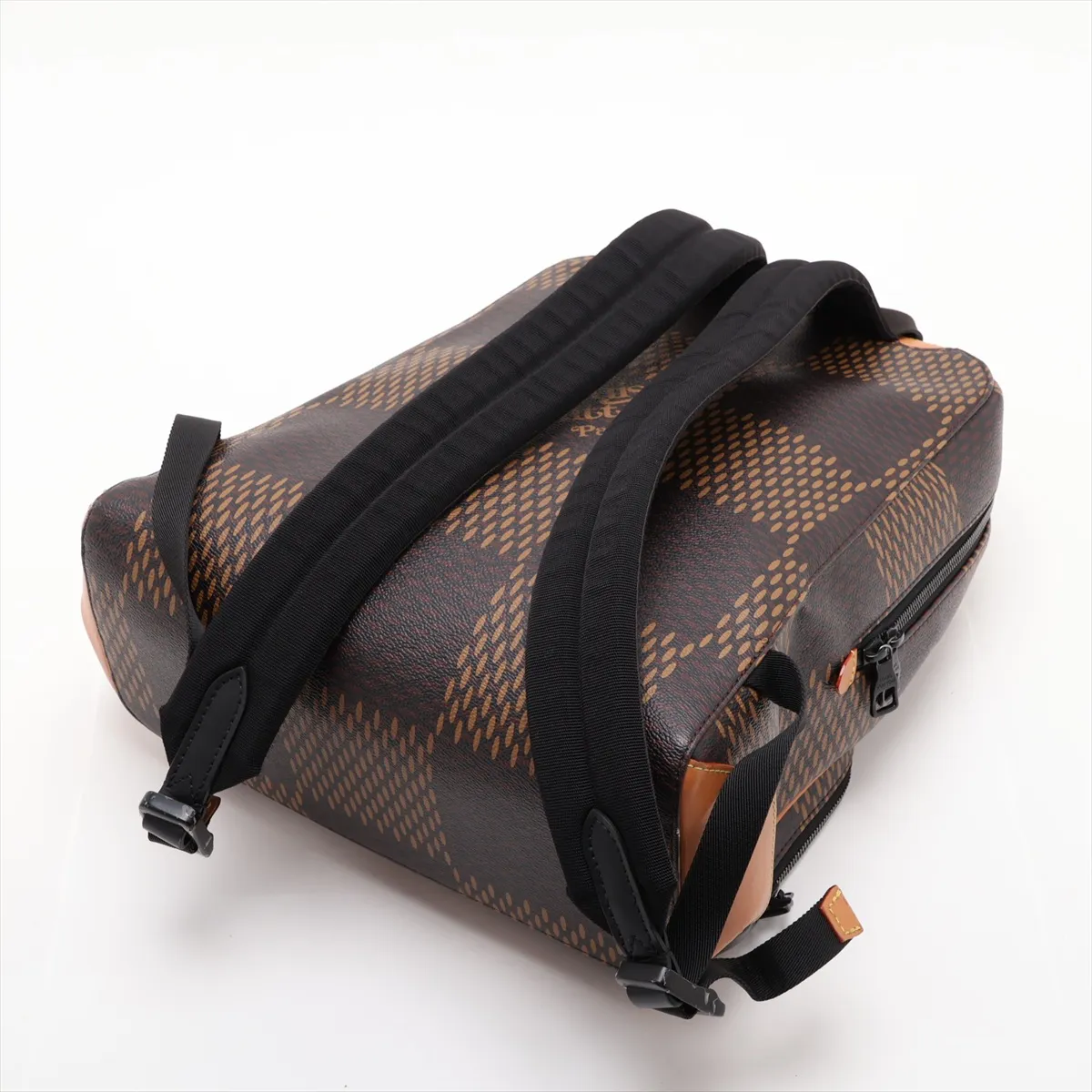 x NIGO Damier Giant Canvas Backpack N40380 Brown CA2240 — view 5