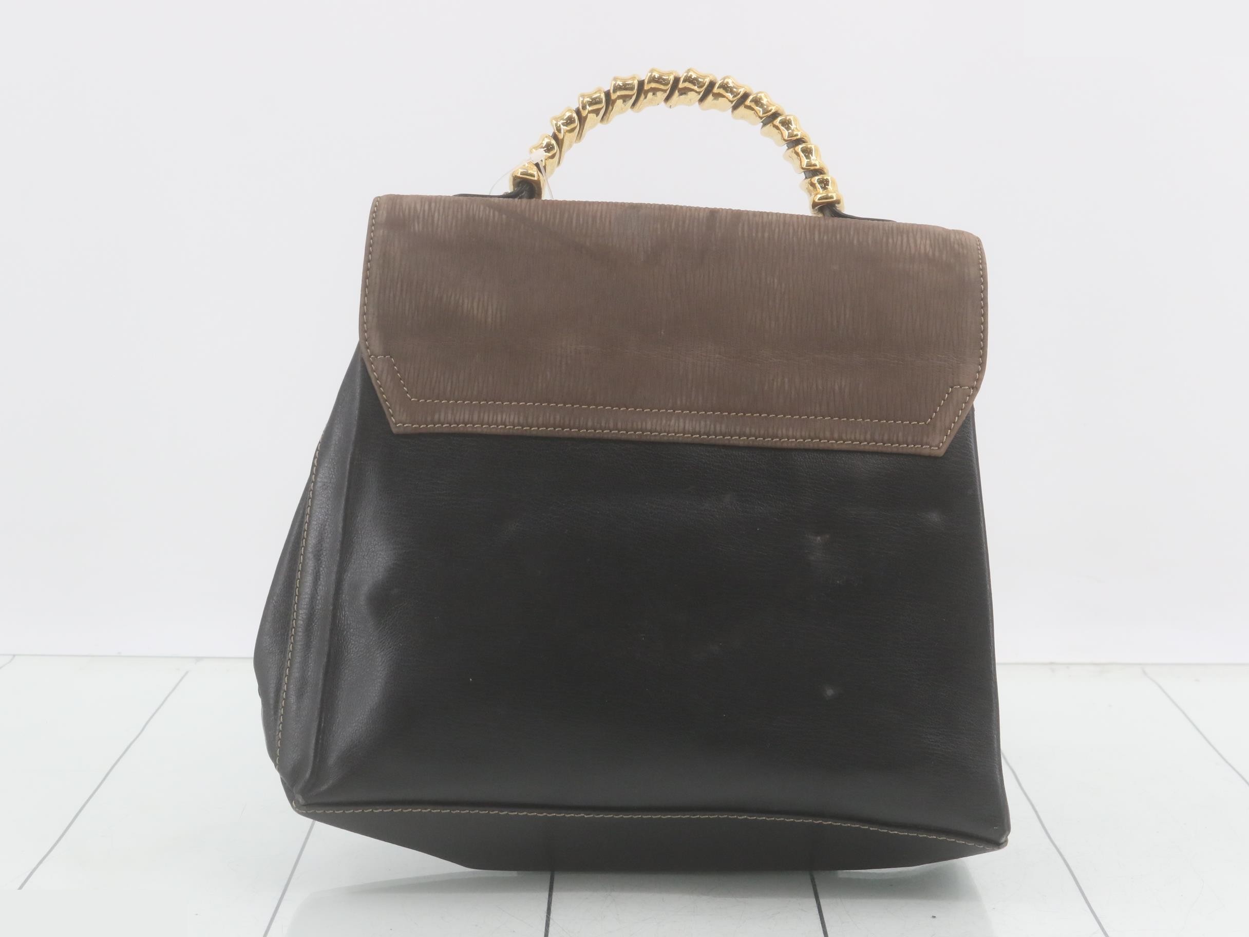 Handbag Velazquez black brown — view 2